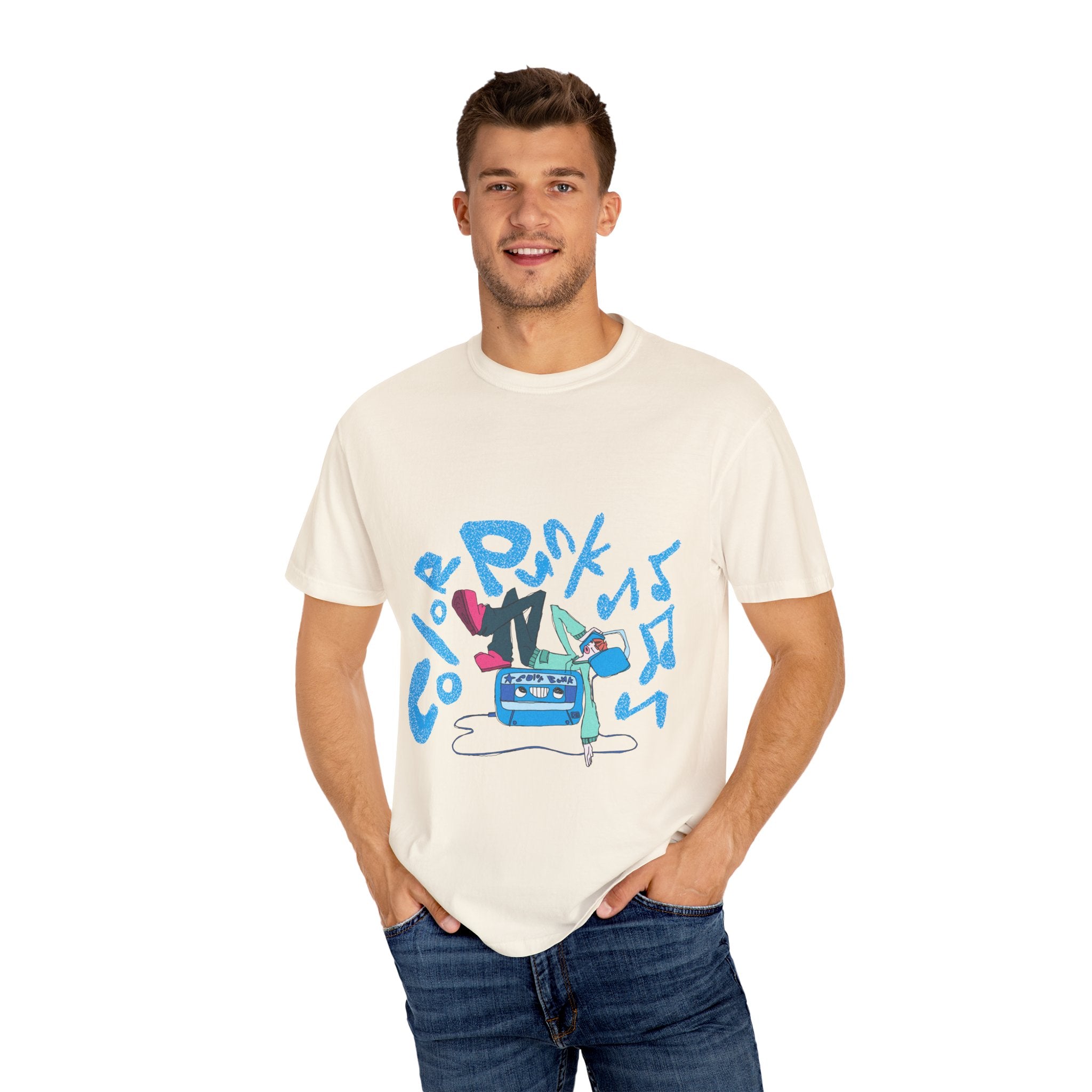Vibrant Tee - Y2K Hip-Hop Style