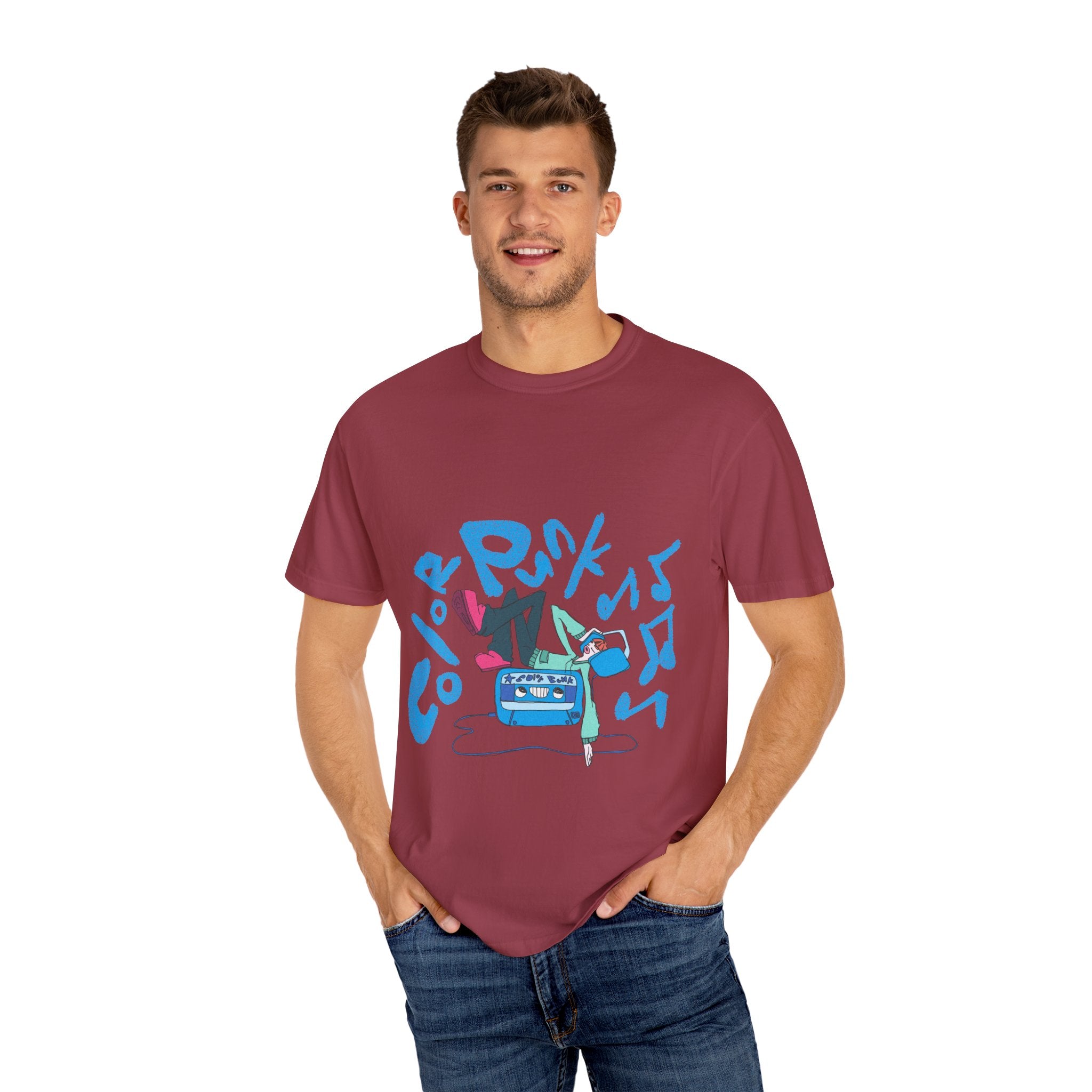 Vibrant Tee - Y2K Hip-Hop Style