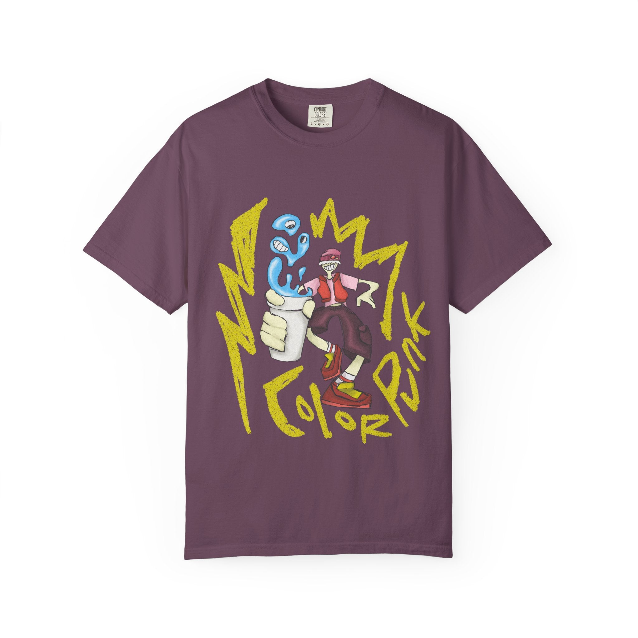 Vibrant Tee - Y2K Hip-Hop Style