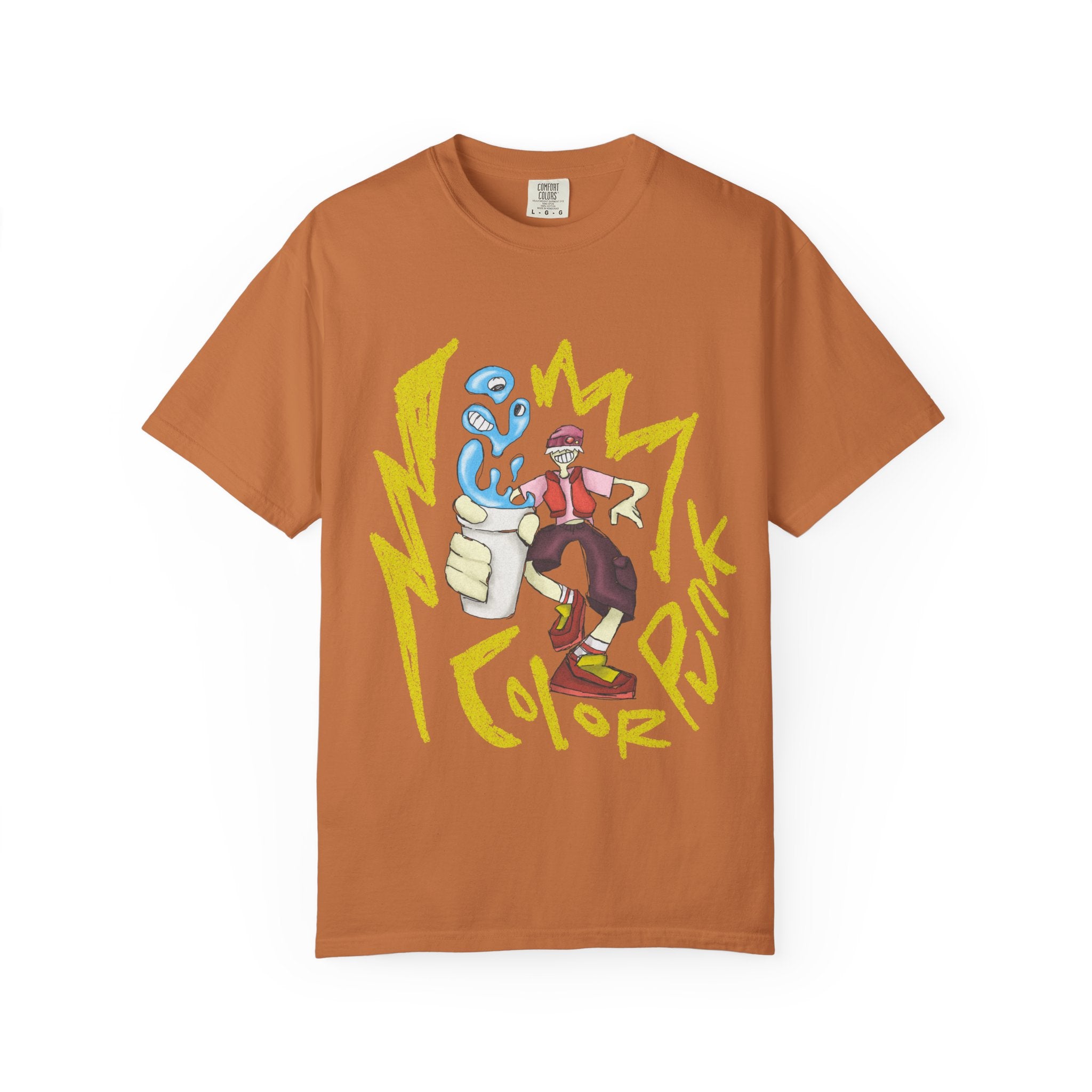 Vibrant Tee - Y2K Hip-Hop Style