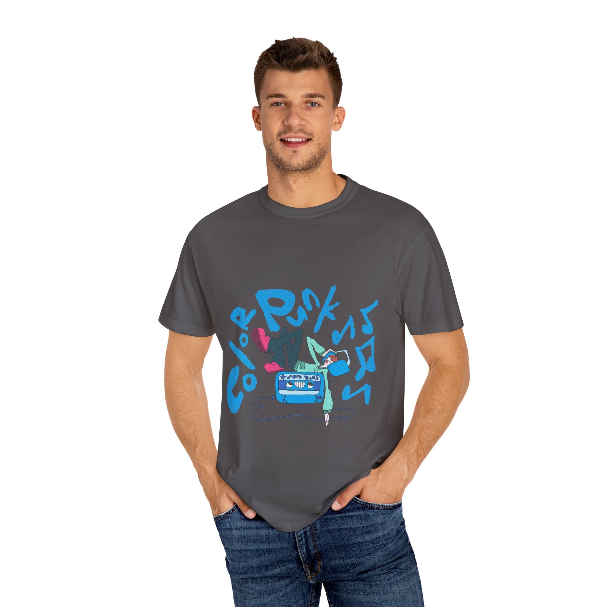 Vibrant Tee - Y2K Hip-Hop Style