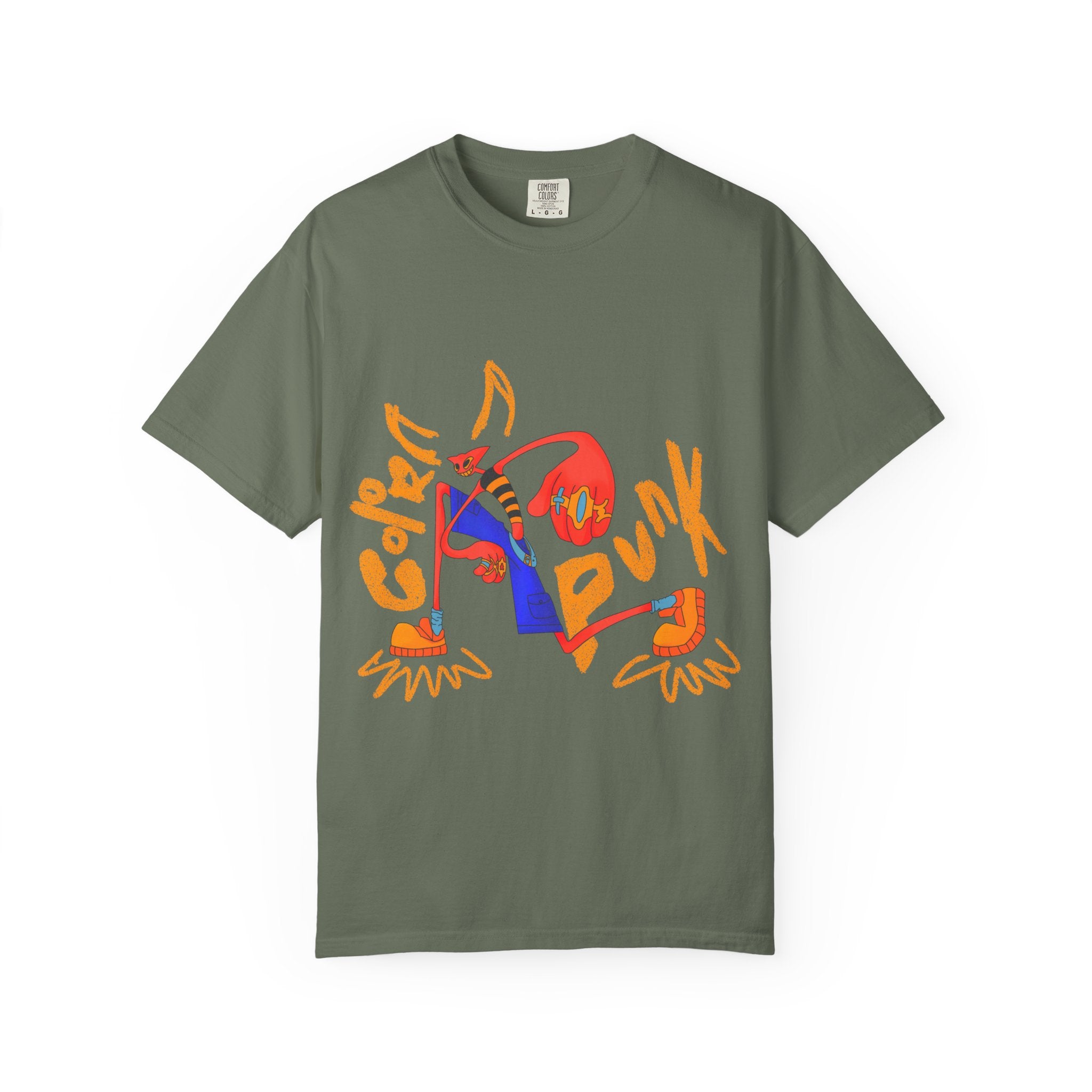 Vibrant Tee - Y2K Hip-Hop Style
