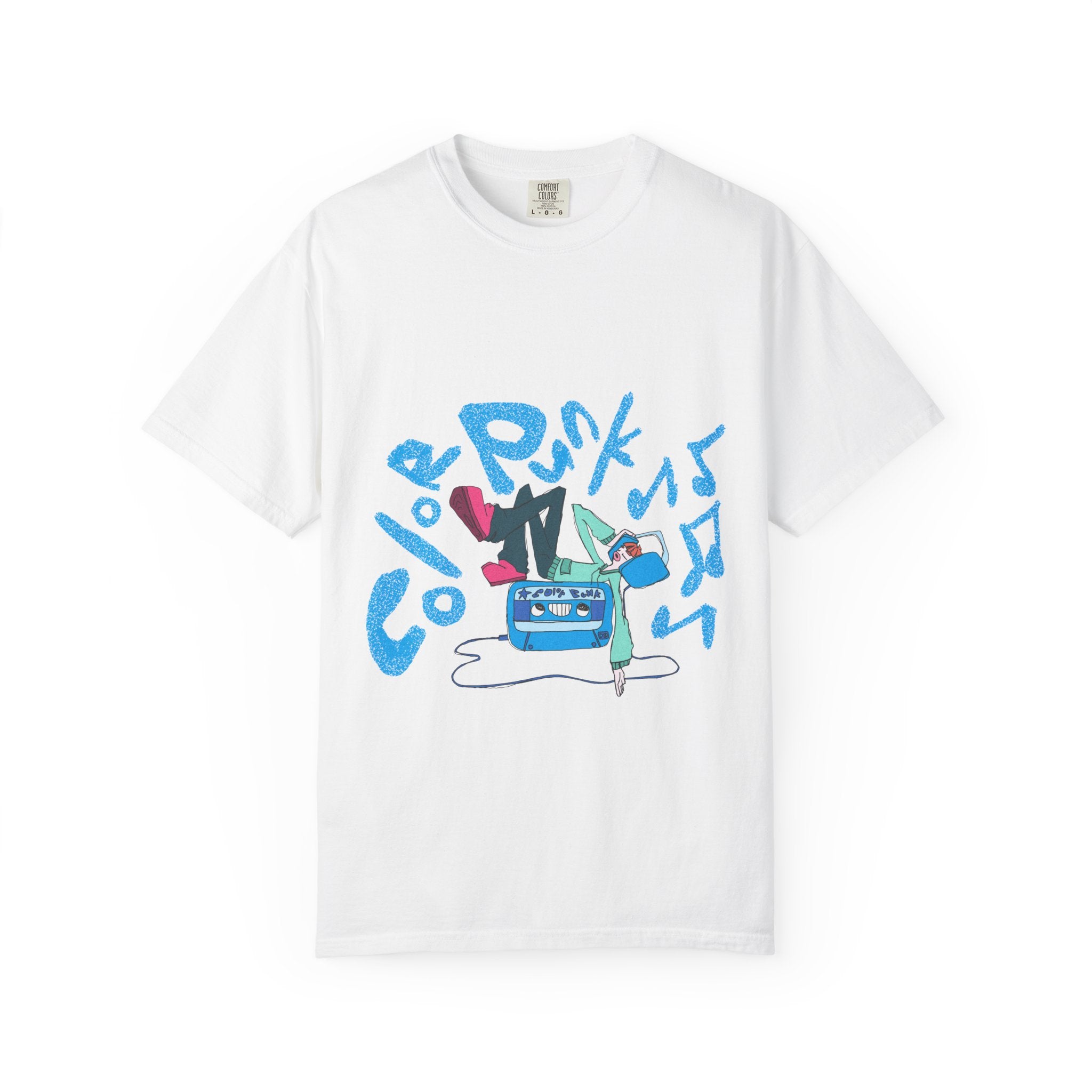 Vibrant Tee - Y2K Hip-Hop Style