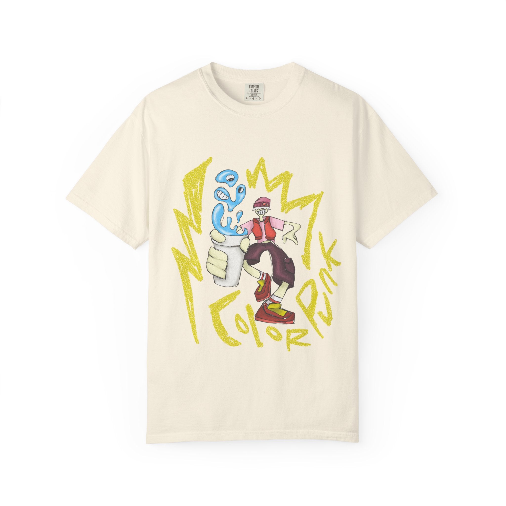 Vibrant Tee - Y2K Hip-Hop Style