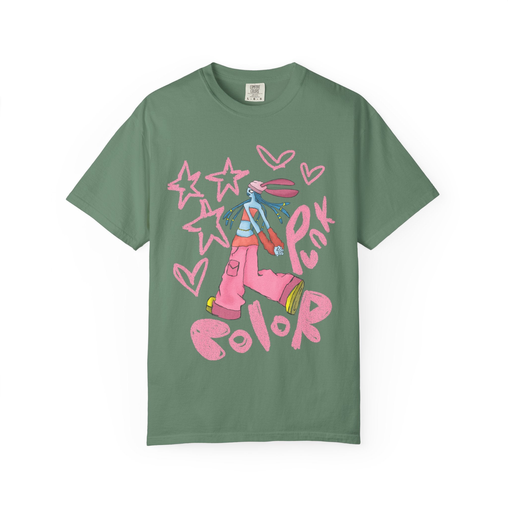 Vibrant Tee - Y2K Hip-Hop Style