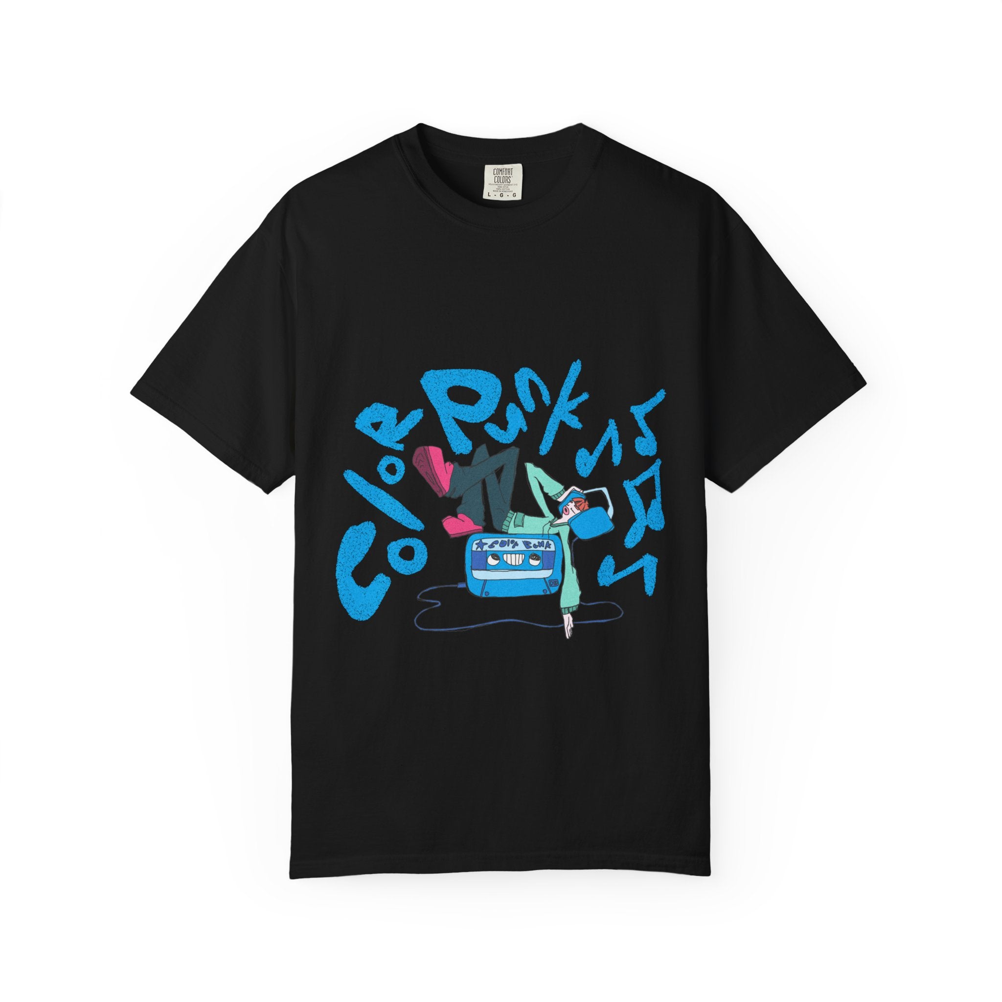 Vibrant Tee - Y2K Hip-Hop Style