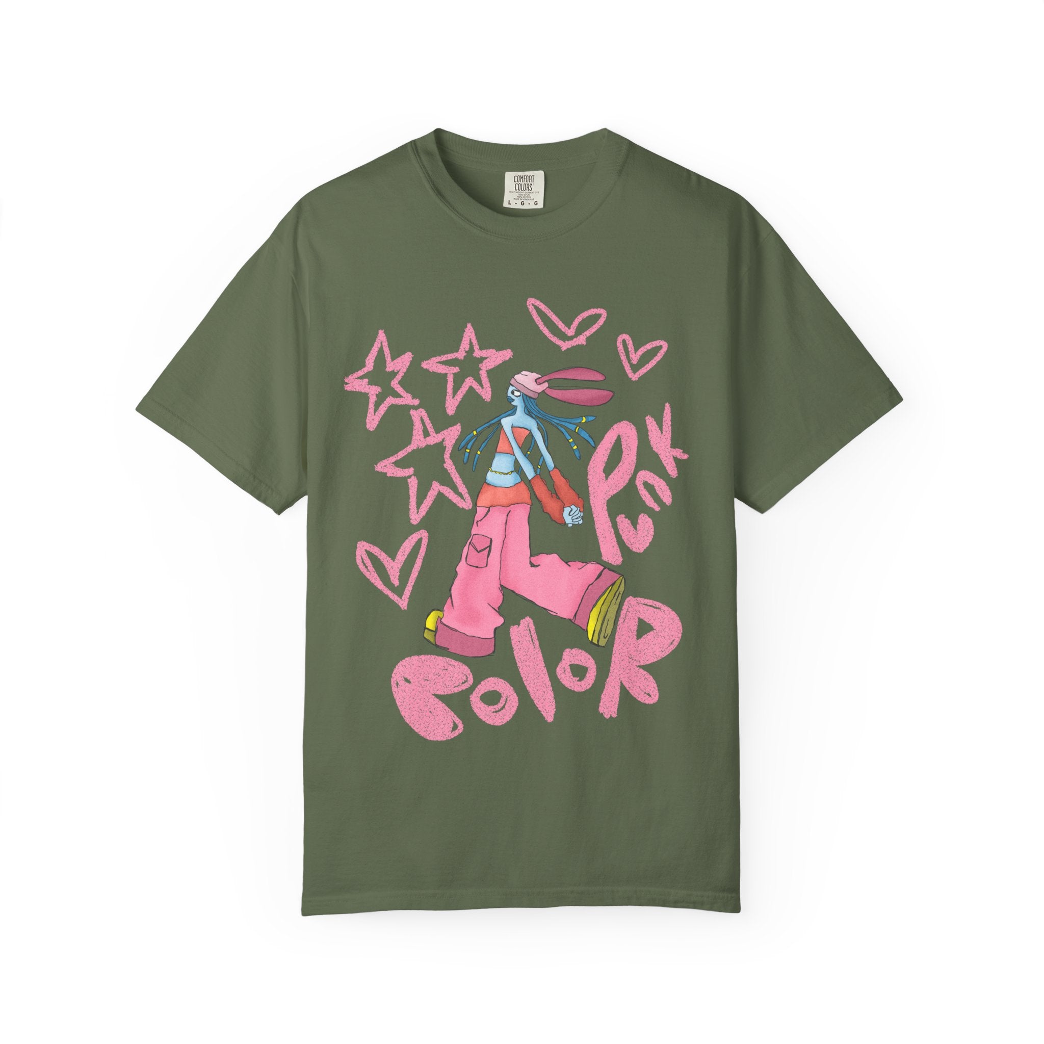 Vibrant Tee - Y2K Hip-Hop Style