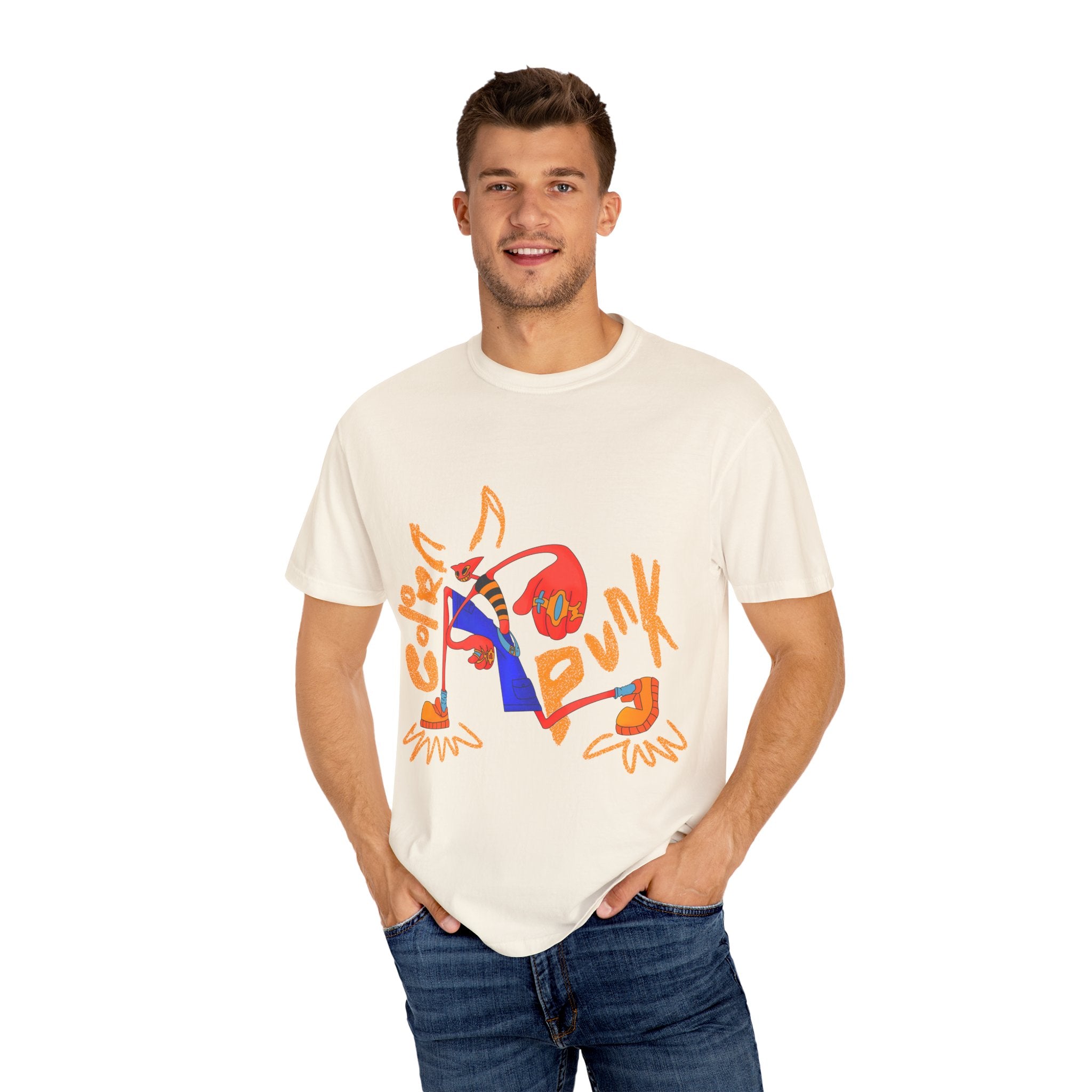 Vibrant Tee - Y2K Hip-Hop Style