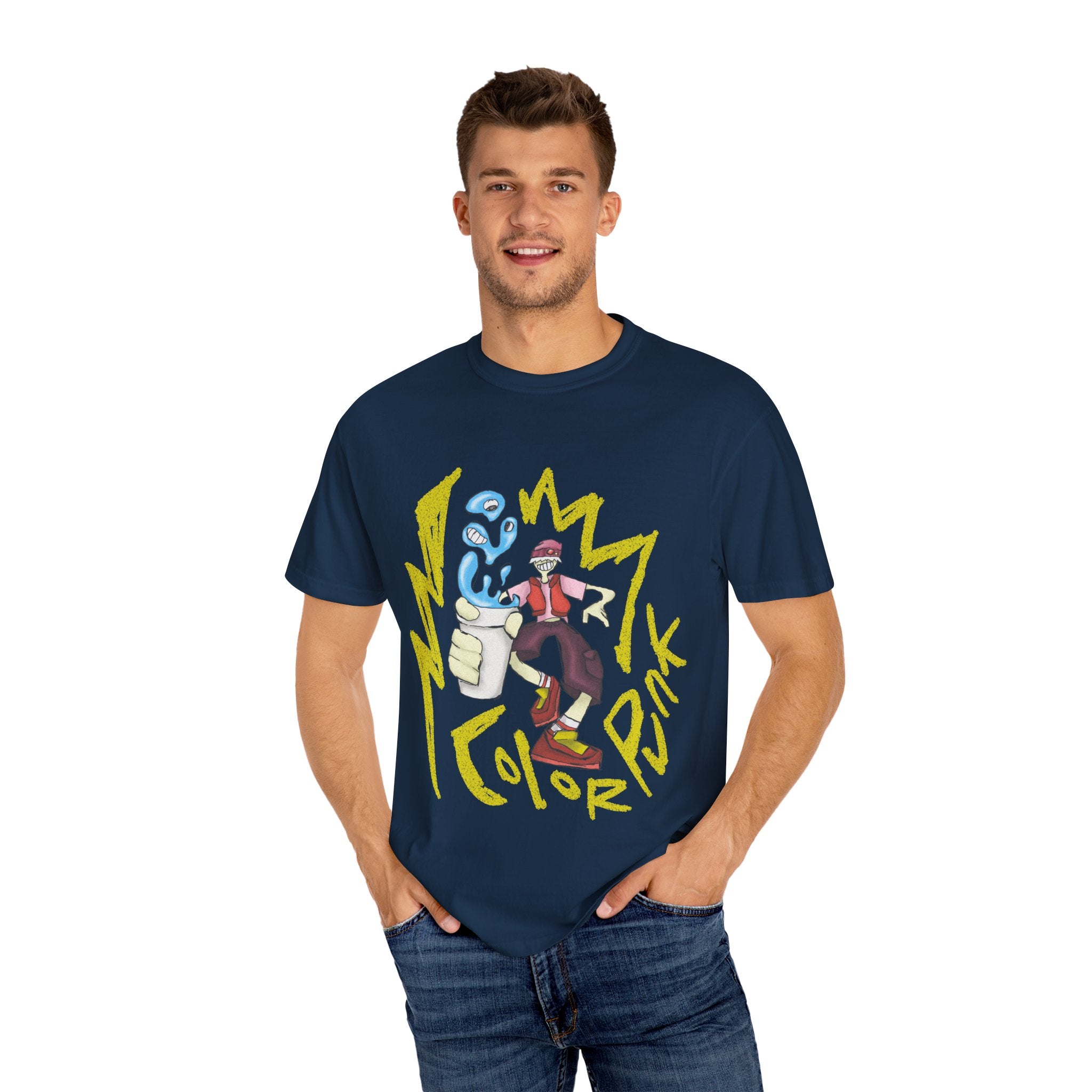 Vibrant Tee - Y2K Hip-Hop Style