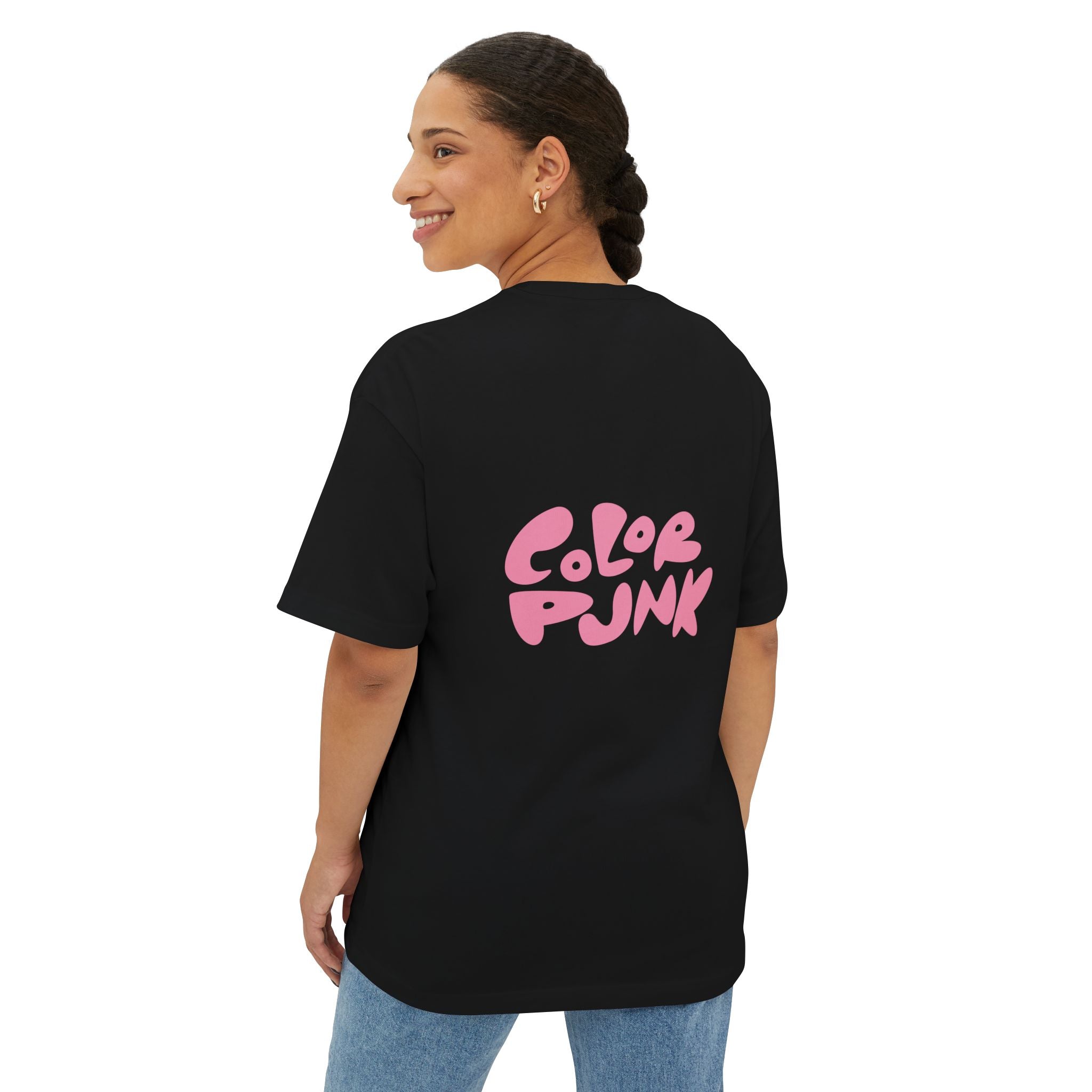 Vibrant Baggy Boxy Tee - Y2K Hip-Hop Style