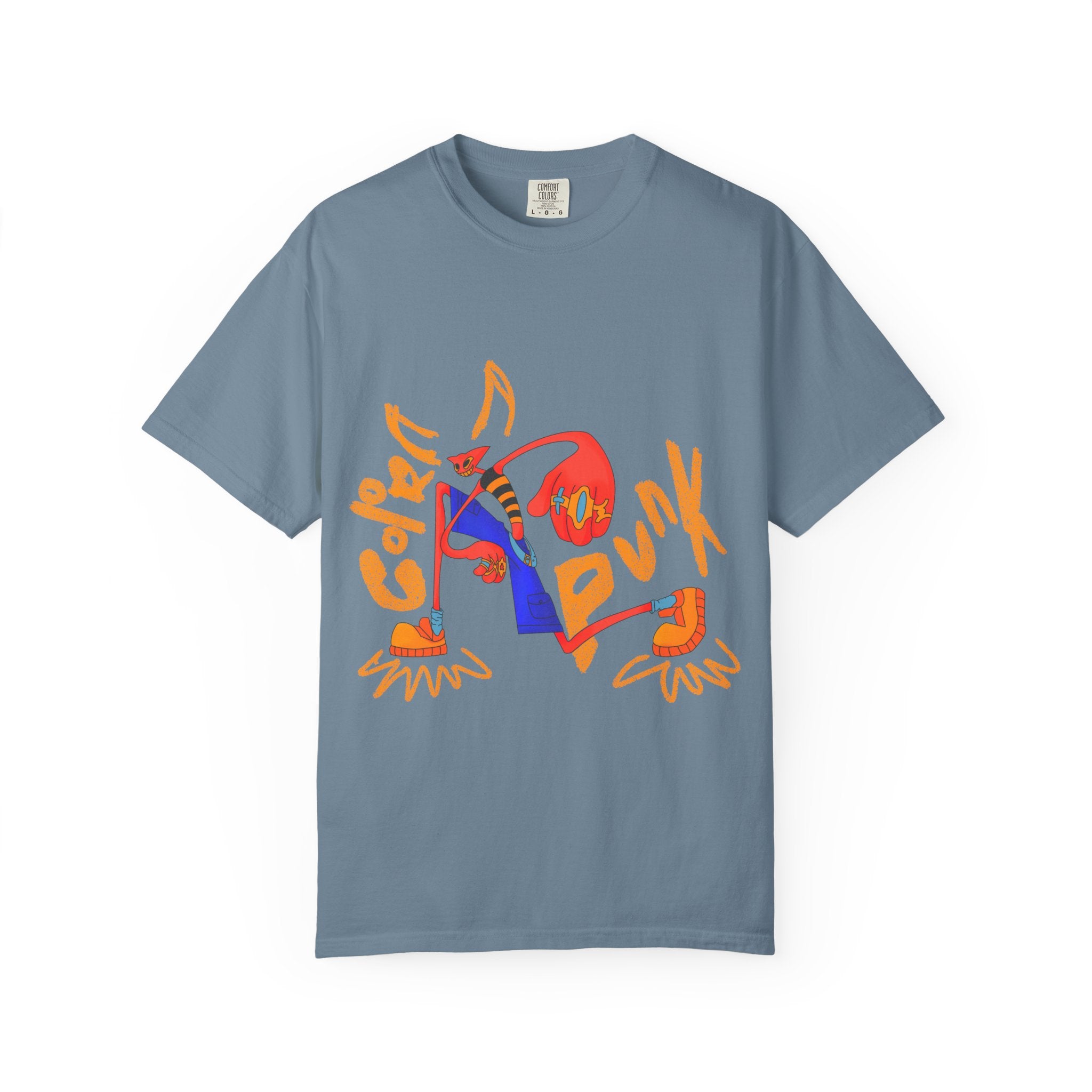 Vibrant Tee - Y2K Hip-Hop Style