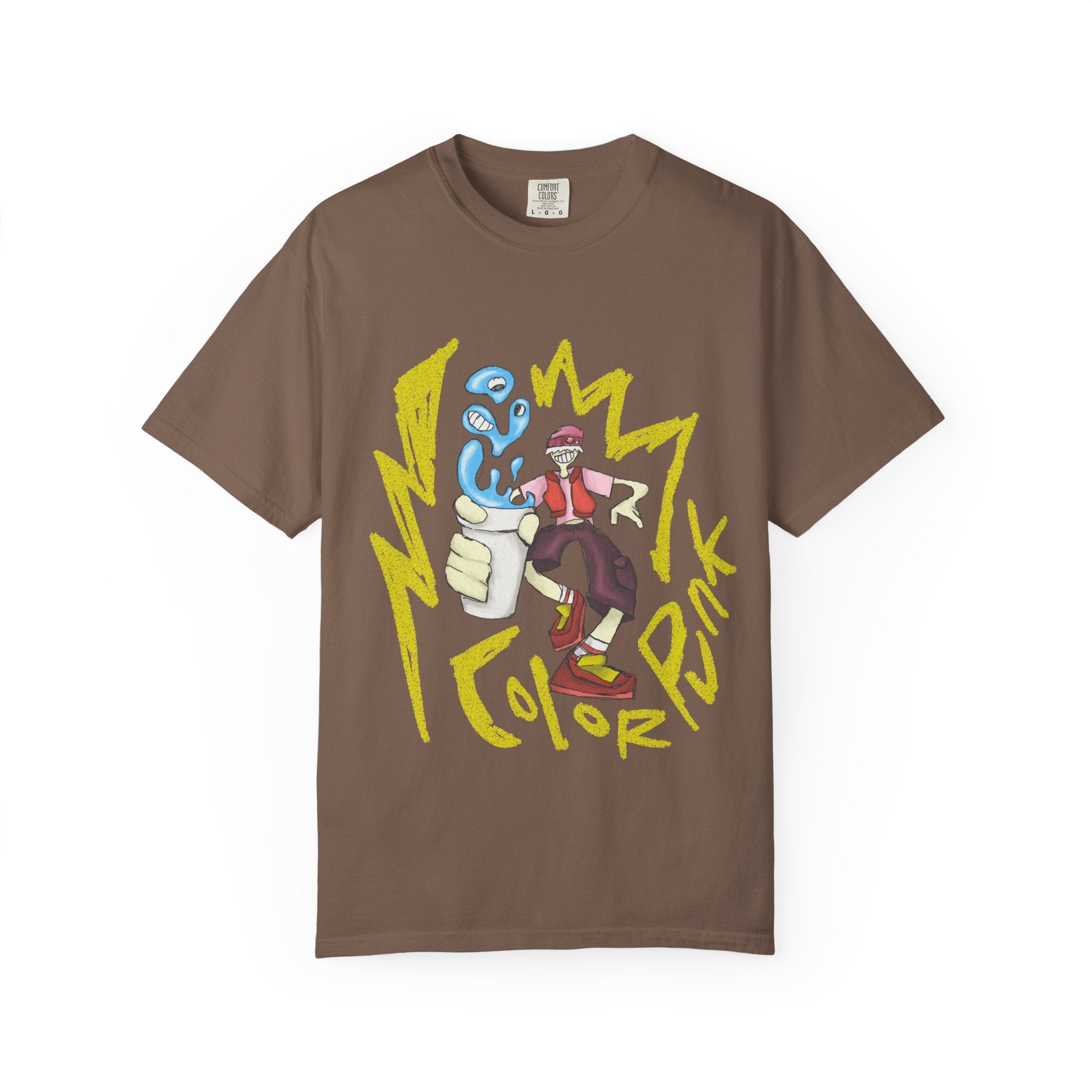 Vibrant Tee - Y2K Hip-Hop Style