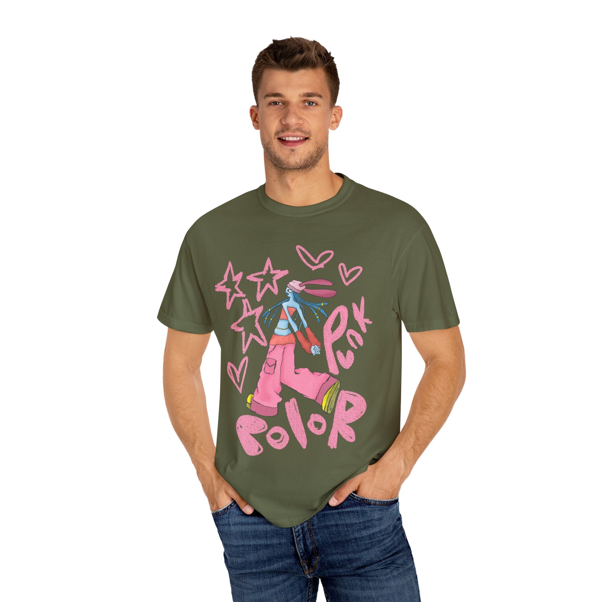 Vibrant Tee - Y2K Hip-Hop Style