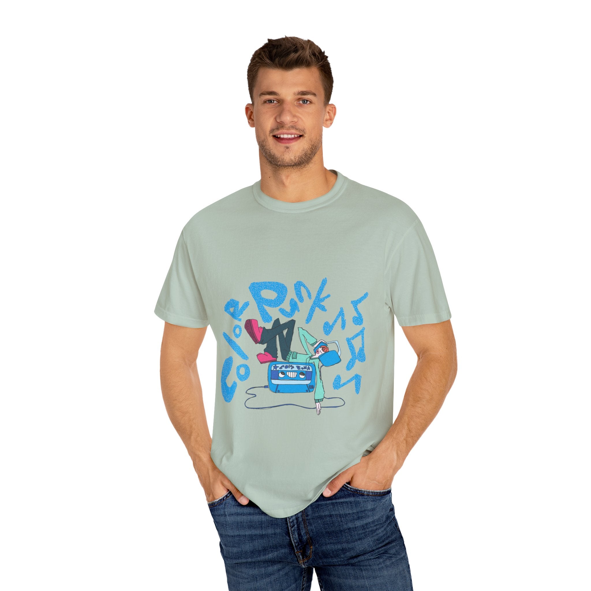 Vibrant Tee - Y2K Hip-Hop Style