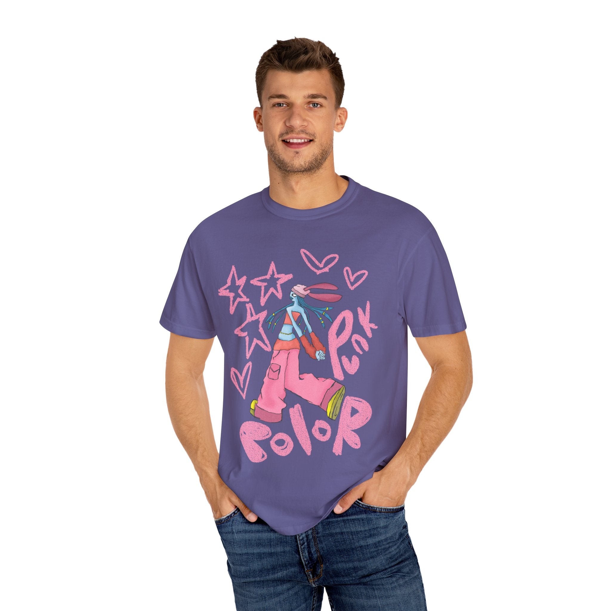 Vibrant Tee - Y2K Hip-Hop Style