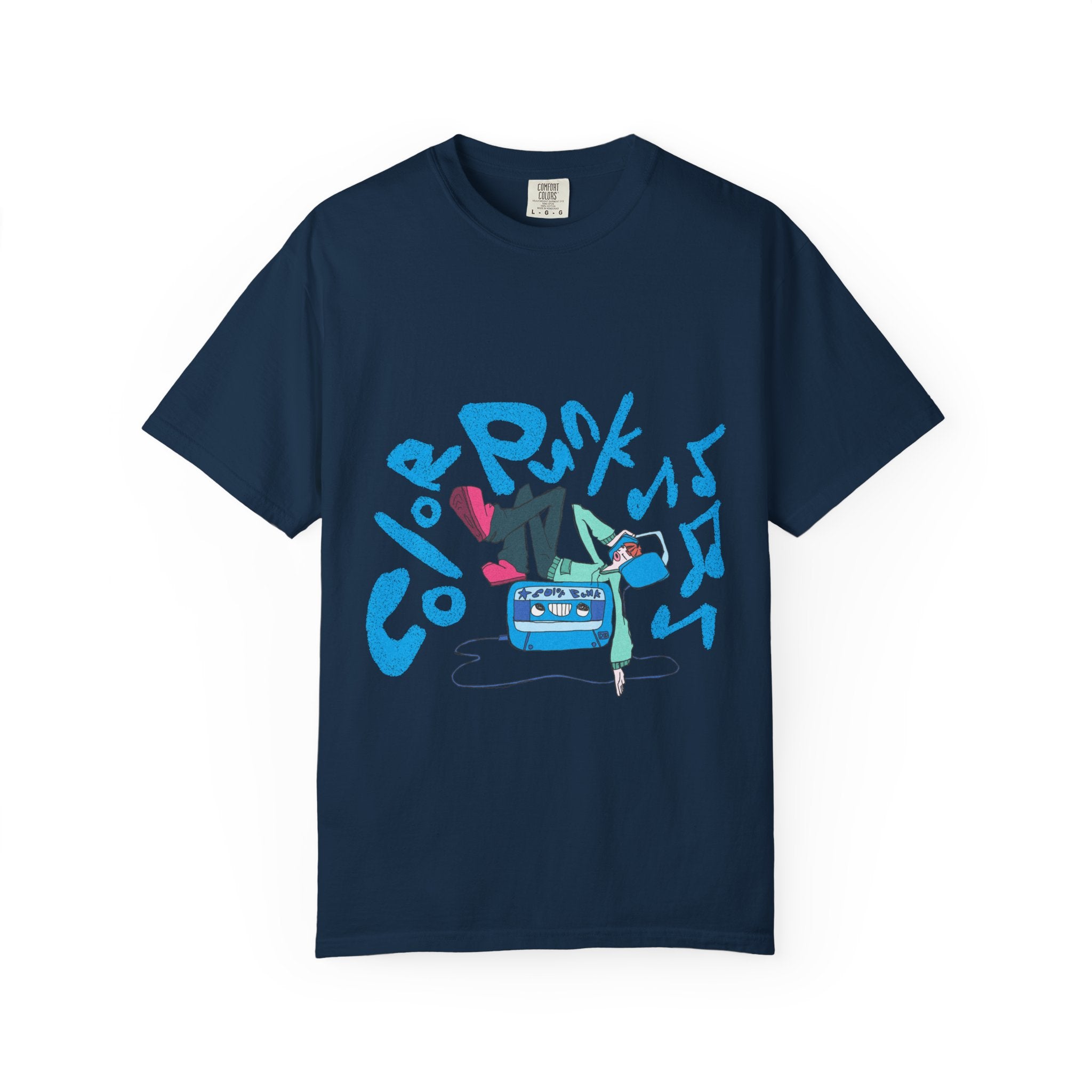 Vibrant Tee - Y2K Hip-Hop Style