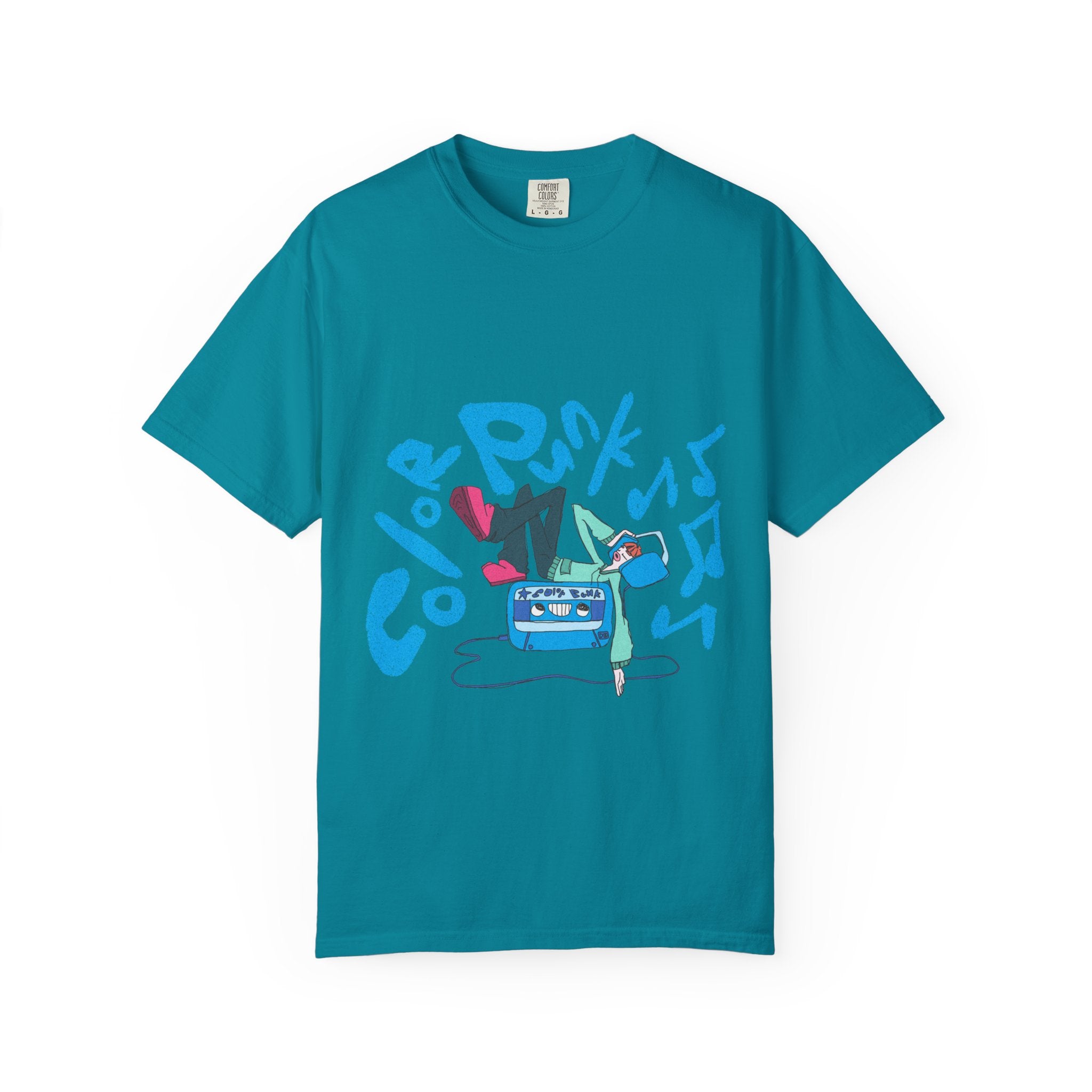 Vibrant Tee - Y2K Hip-Hop Style
