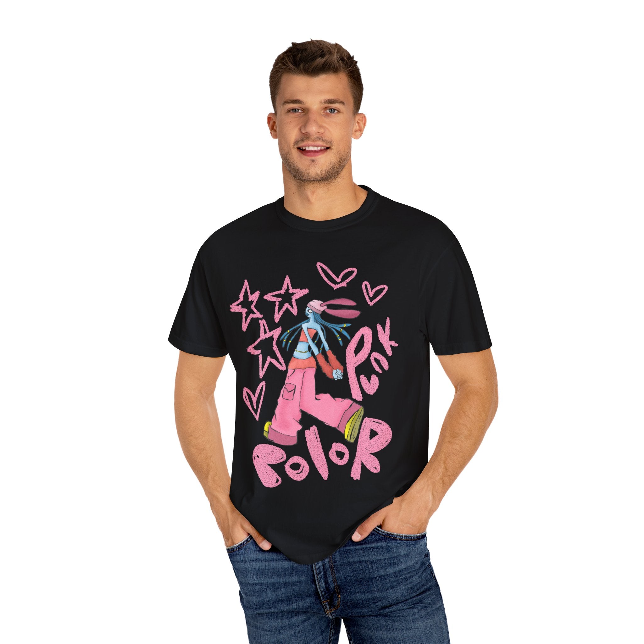 Vibrant Tee - Y2K Hip-Hop Style