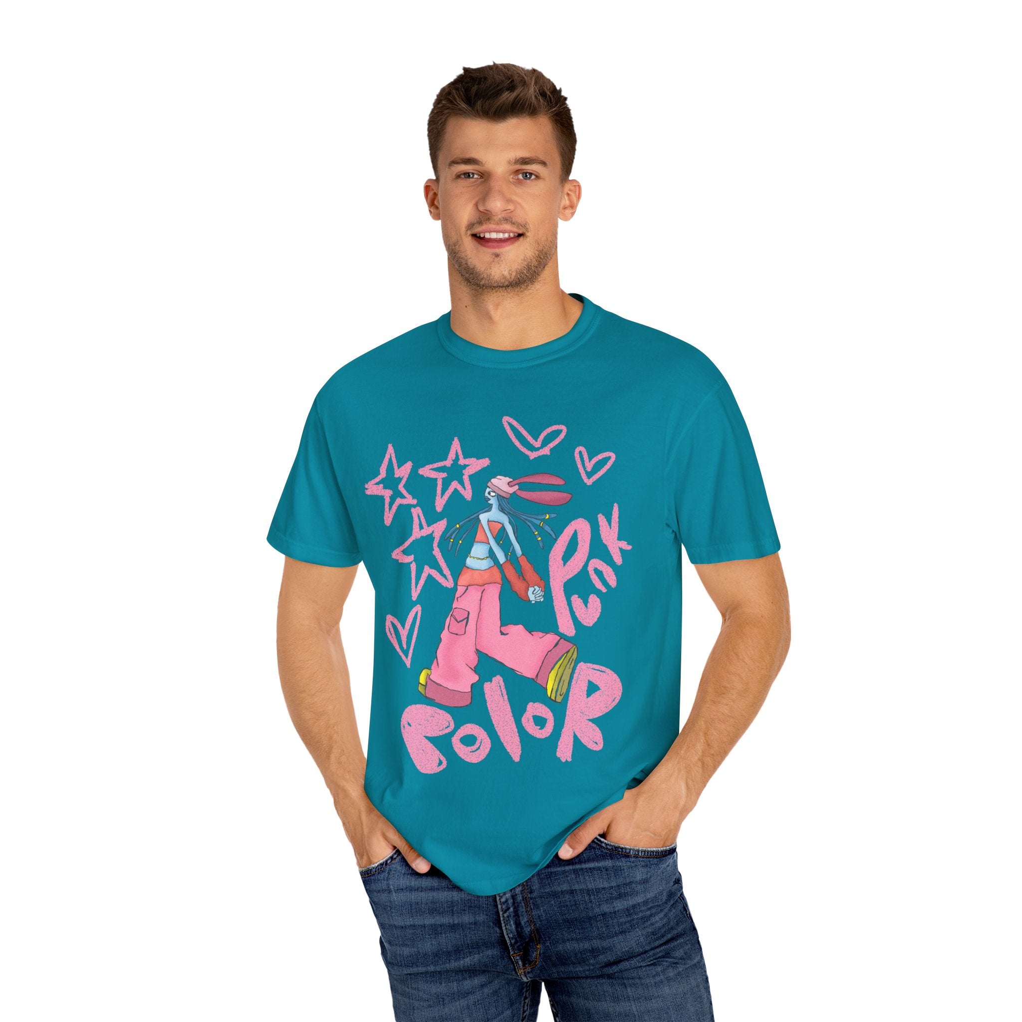 Vibrant Tee - Y2K Hip-Hop Style