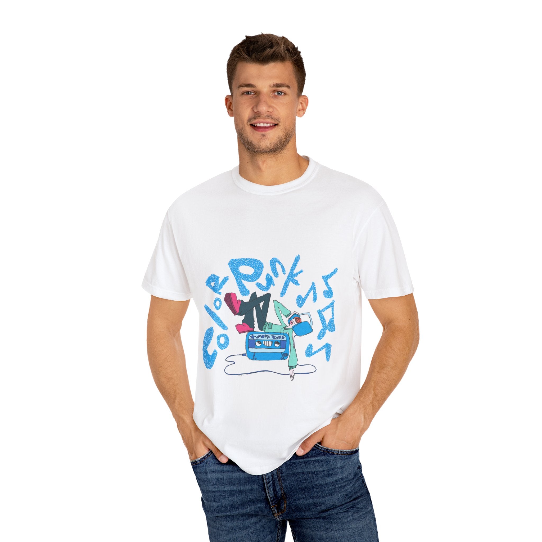 Vibrant Tee - Y2K Hip-Hop Style
