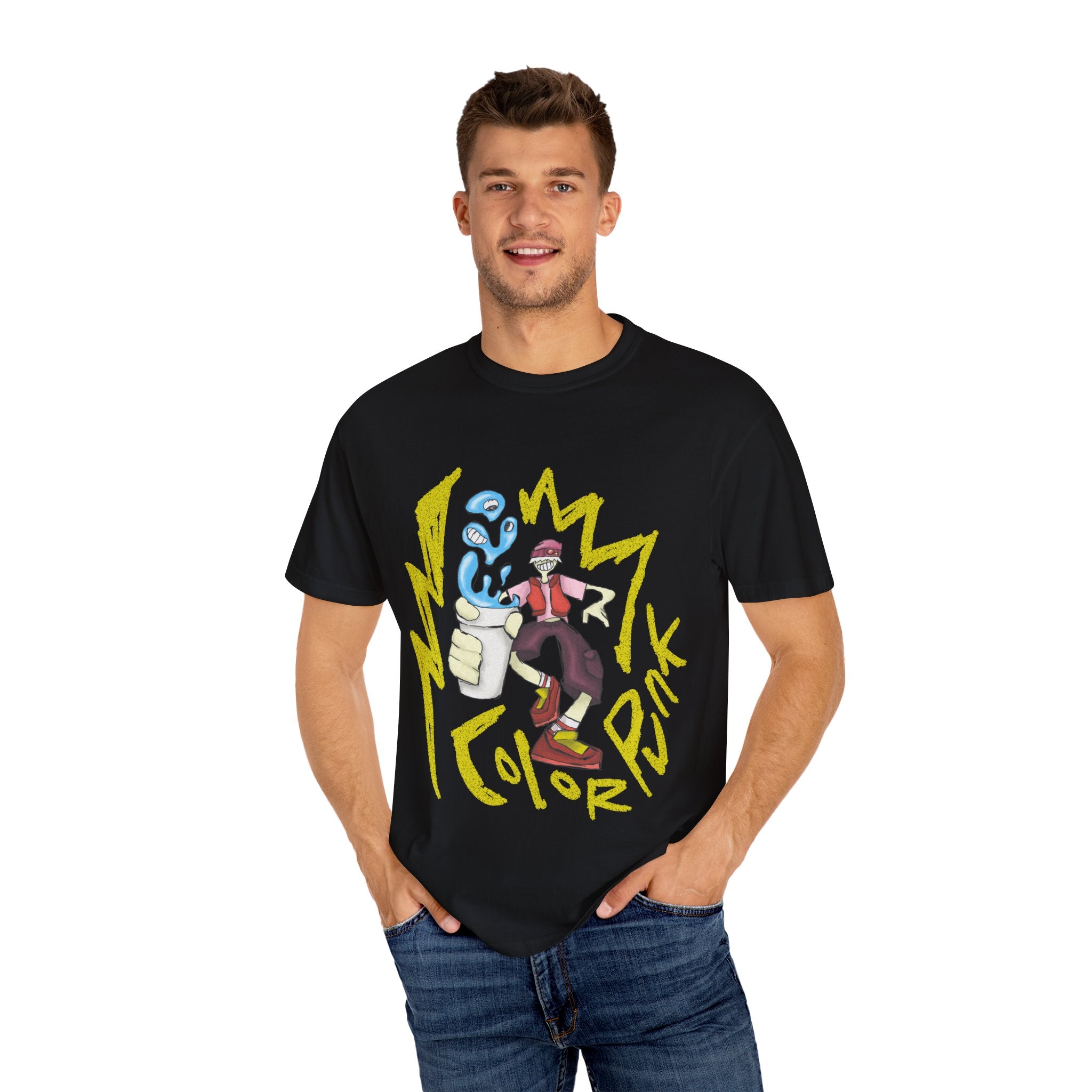 Vibrant Tee - Y2K Hip-Hop Style