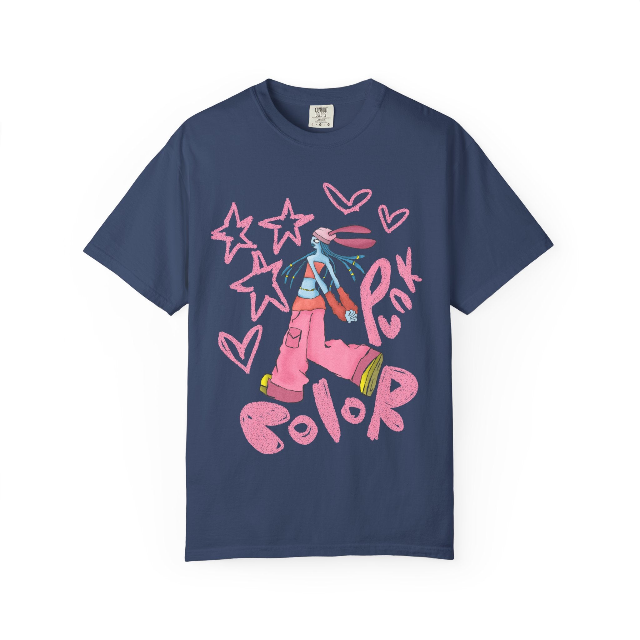 Vibrant Tee - Y2K Hip-Hop Style