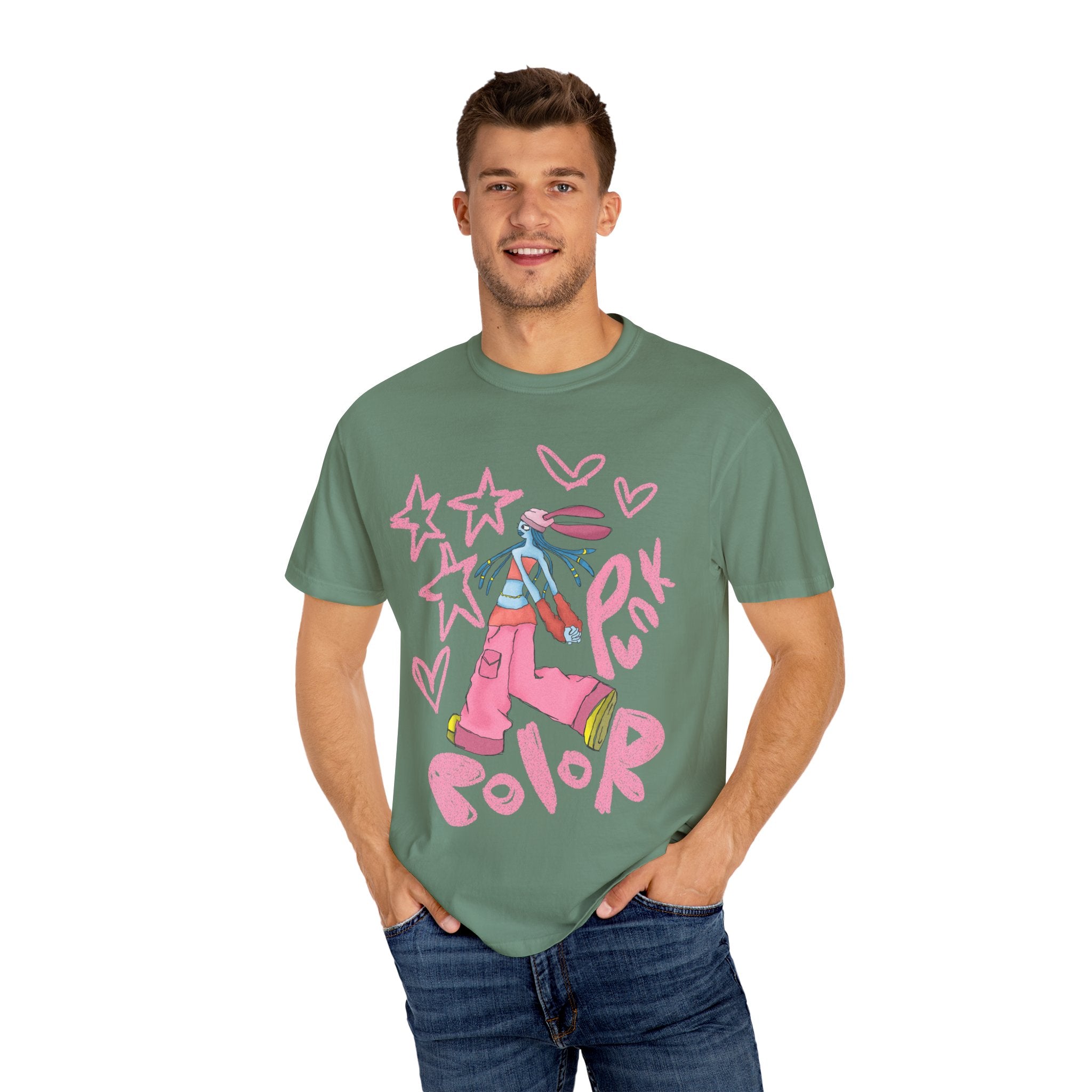 Vibrant Tee - Y2K Hip-Hop Style