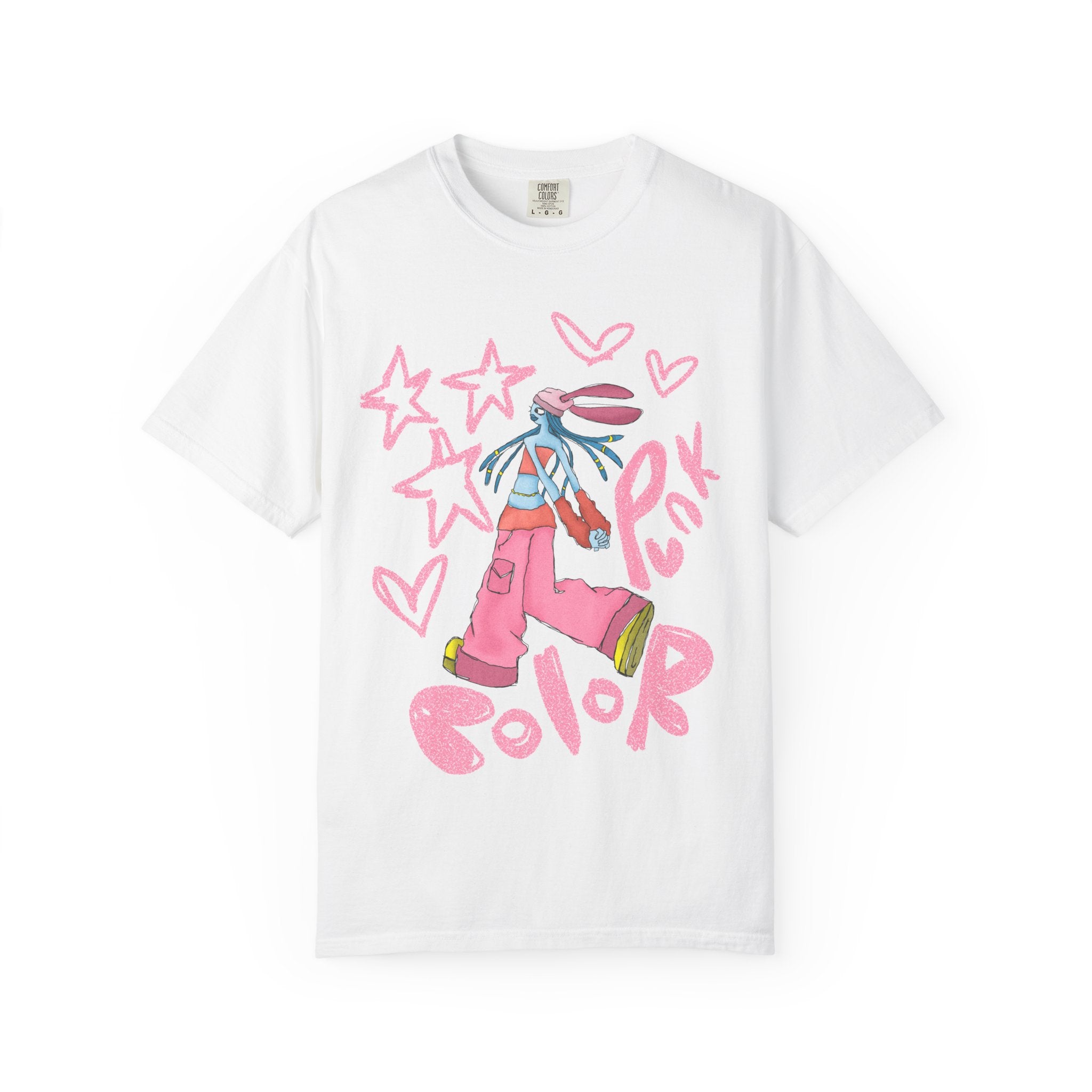 Vibrant Tee - Y2K Hip-Hop Style