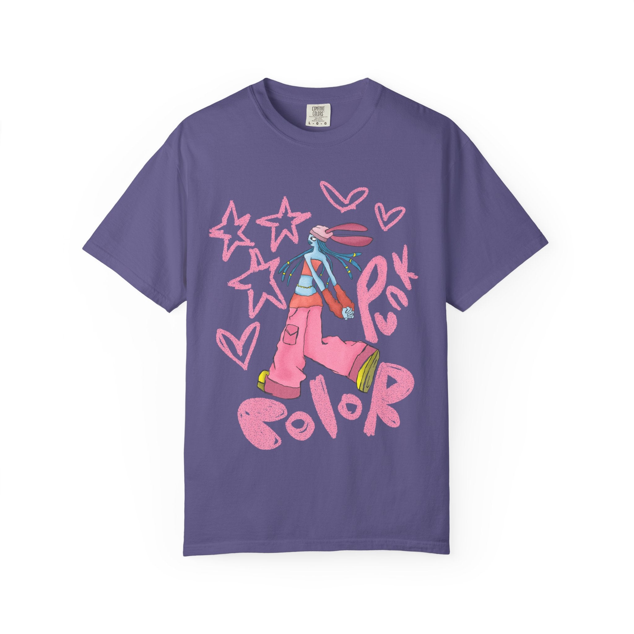 Vibrant Tee - Y2K Hip-Hop Style