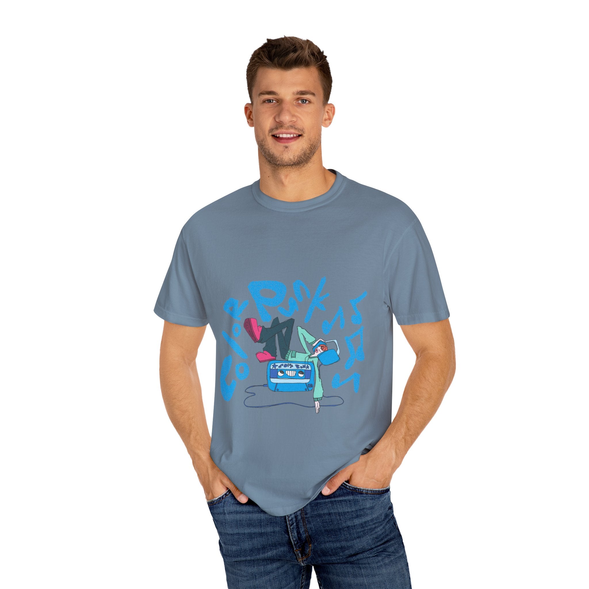Vibrant Tee - Y2K Hip-Hop Style