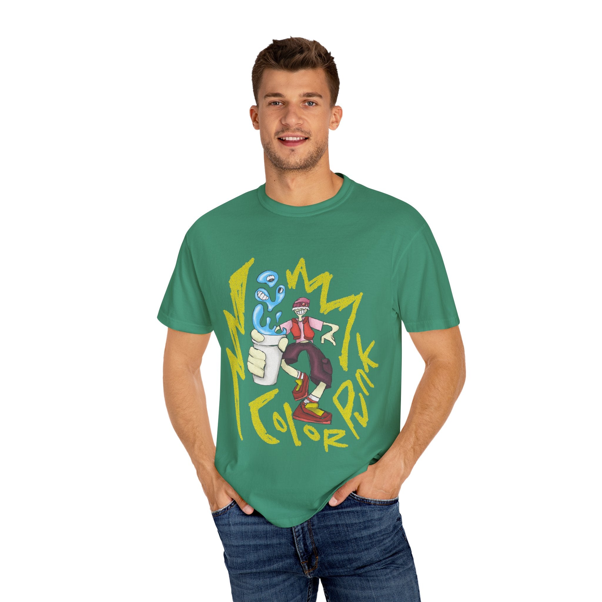 Vibrant Tee - Y2K Hip-Hop Style