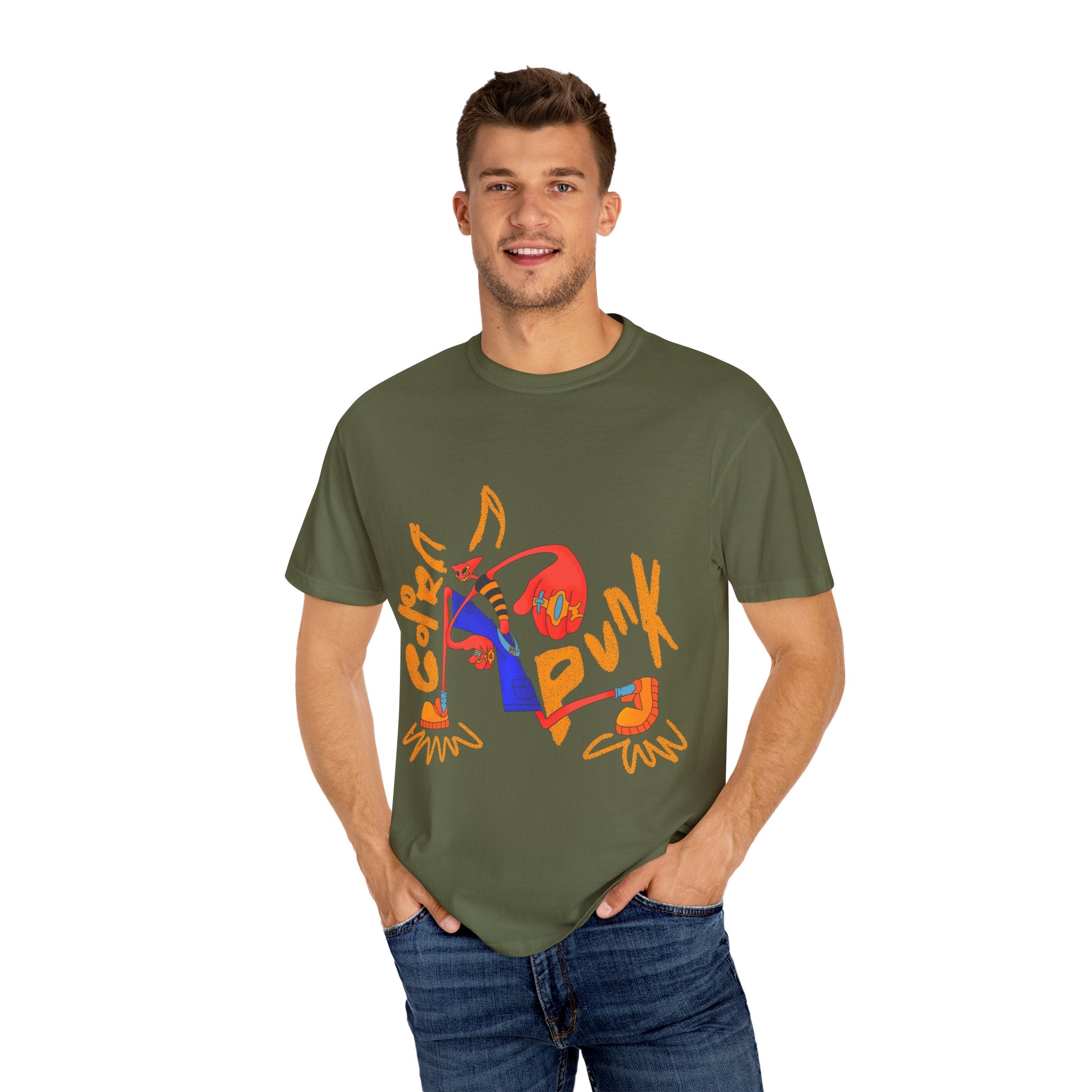 Vibrant Tee - Y2K Hip-Hop Style