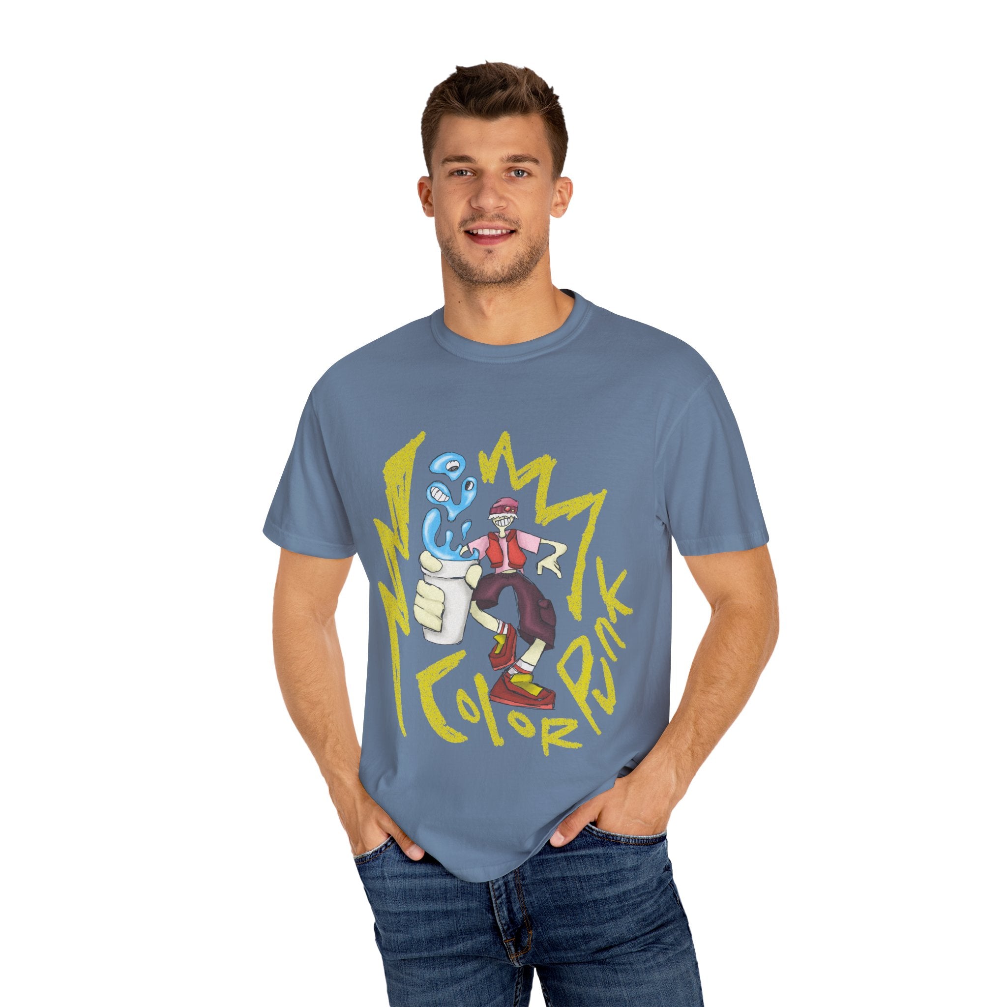 Vibrant Tee - Y2K Hip-Hop Style