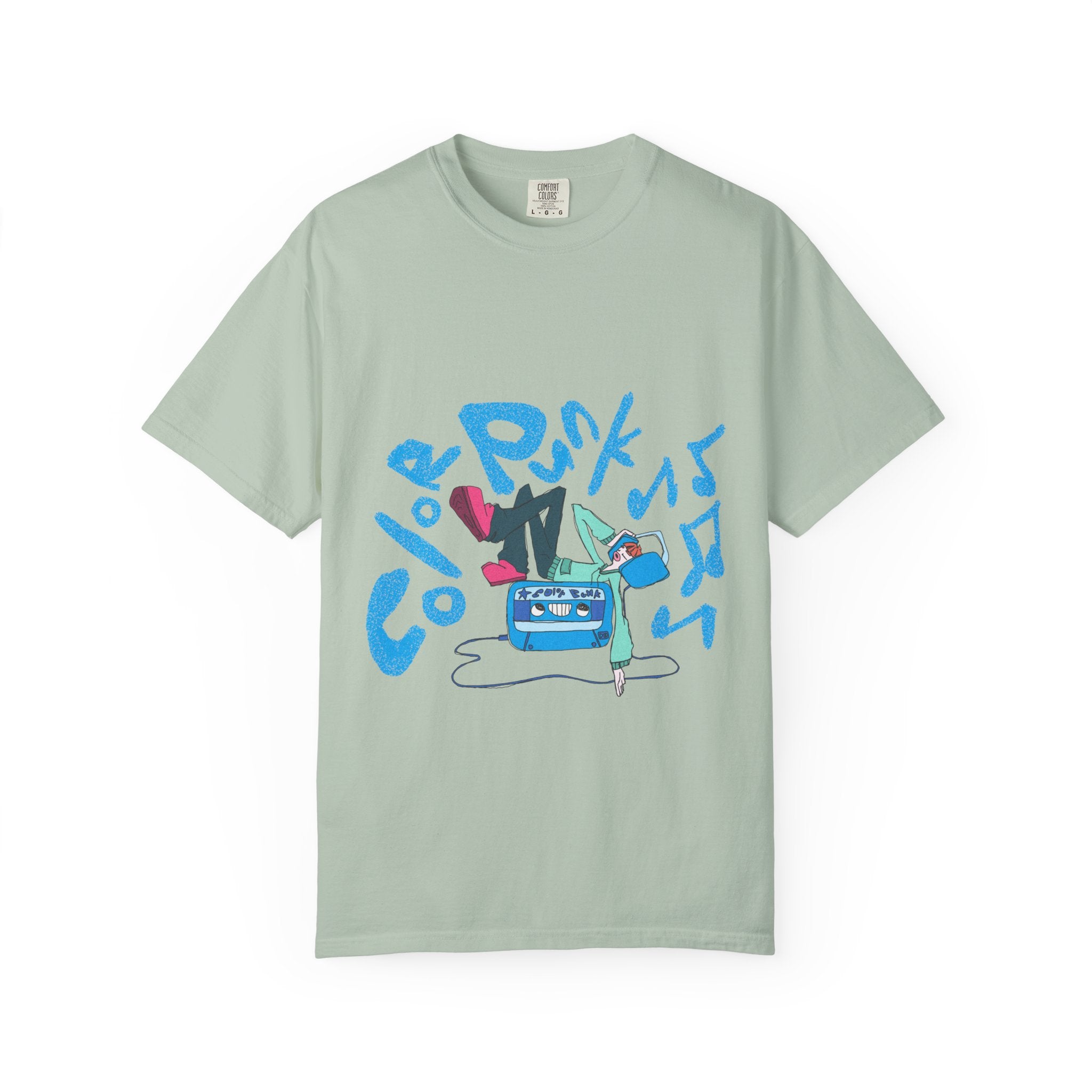 Vibrant Tee - Y2K Hip-Hop Style