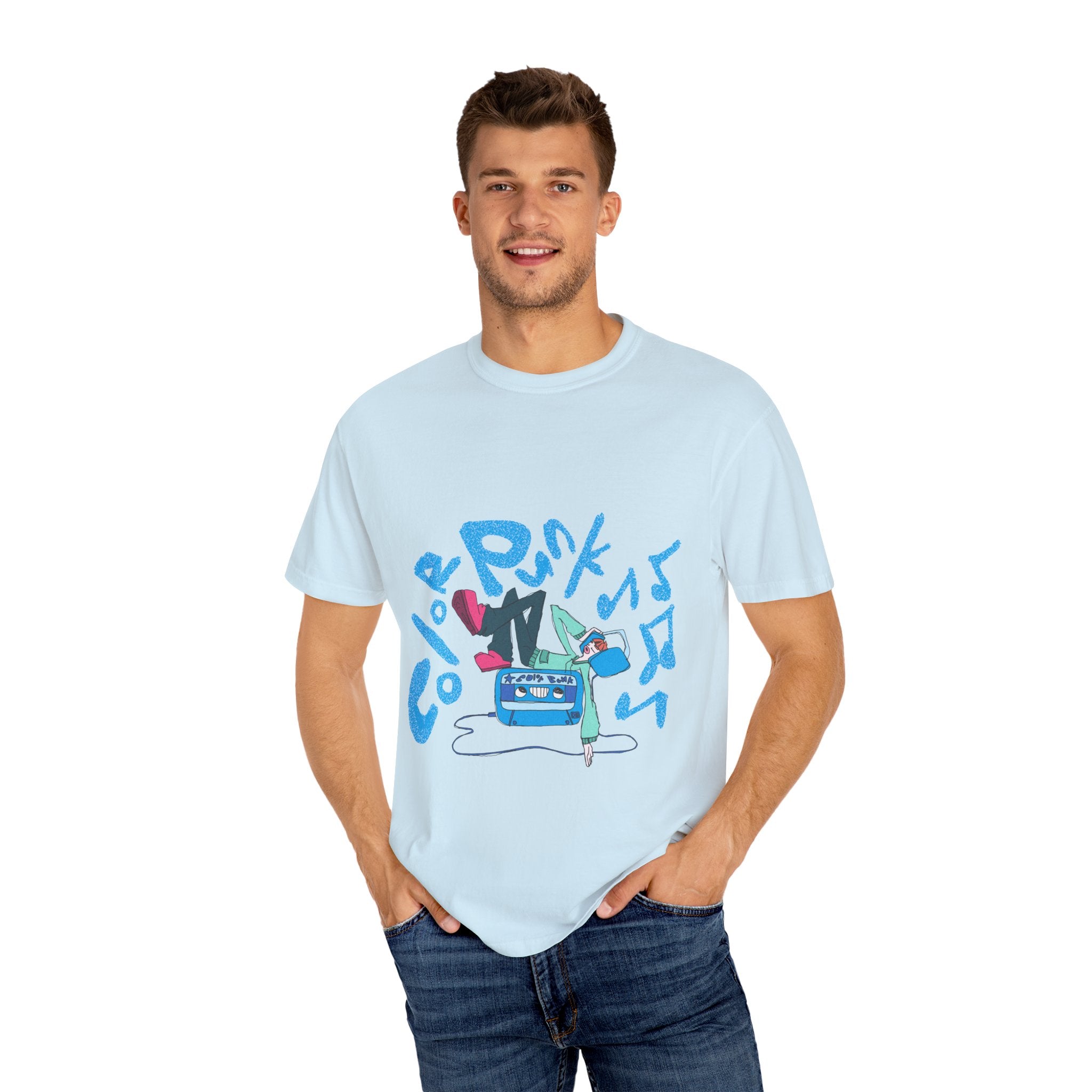 Vibrant Tee - Y2K Hip-Hop Style