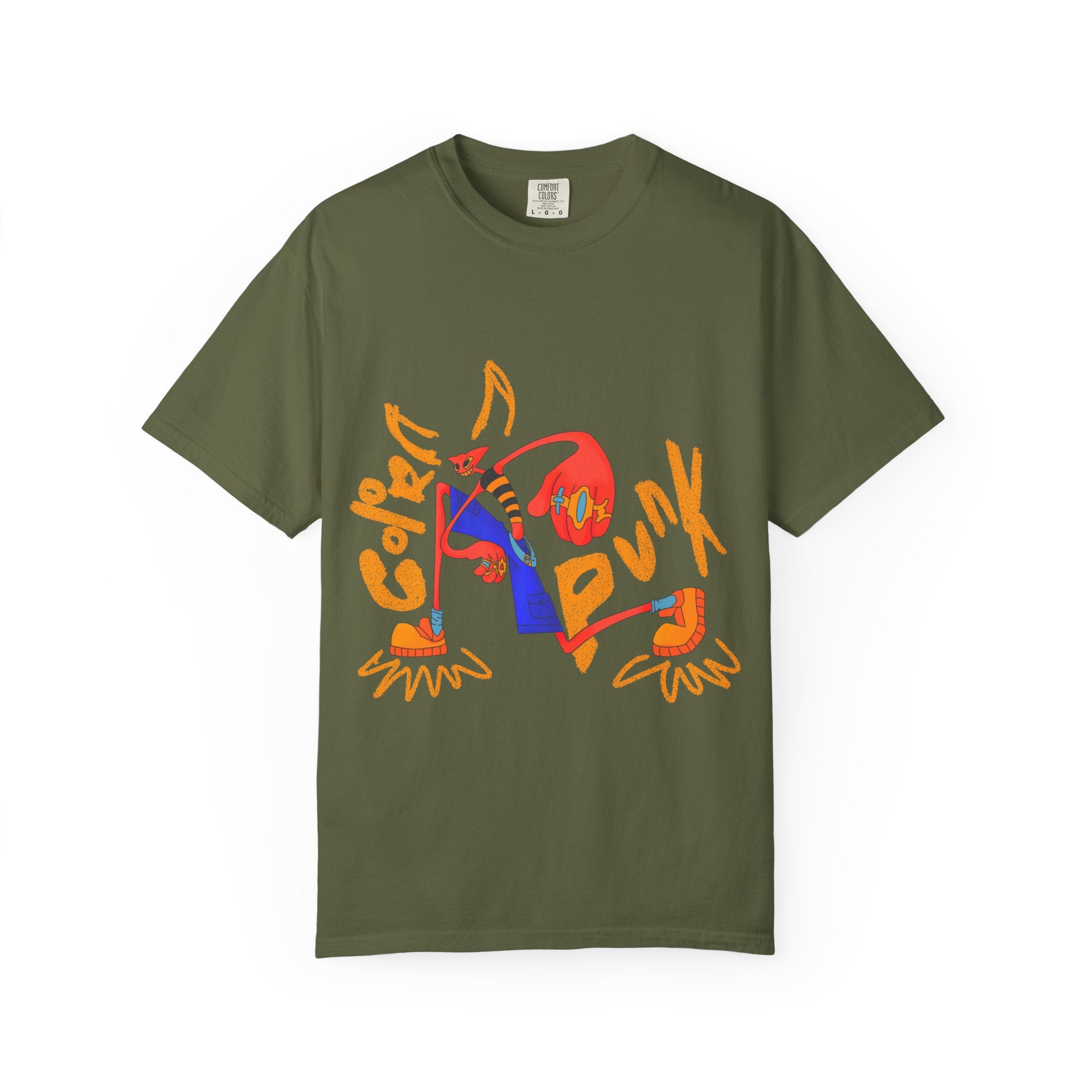 Vibrant Tee - Y2K Hip-Hop Style