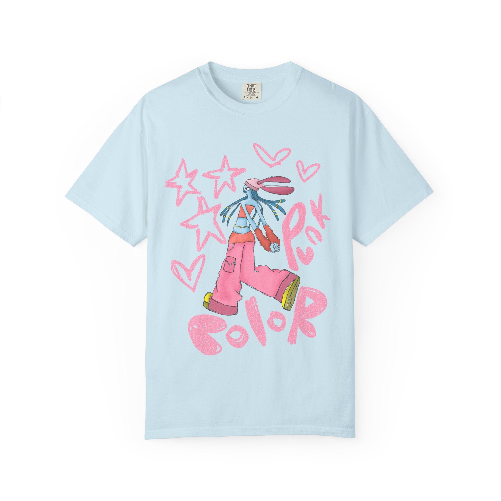 Vibrant Tee - Y2K Hip-Hop Style