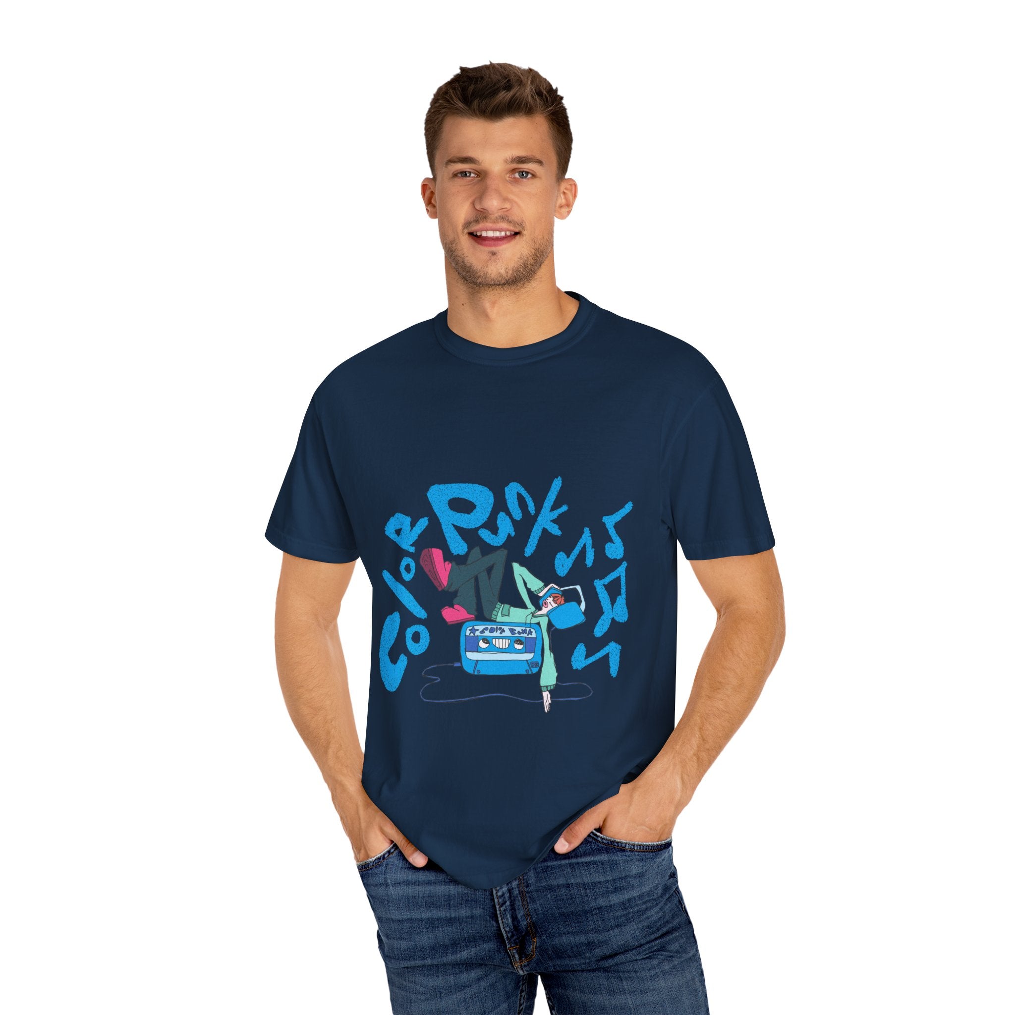 Vibrant Tee - Y2K Hip-Hop Style
