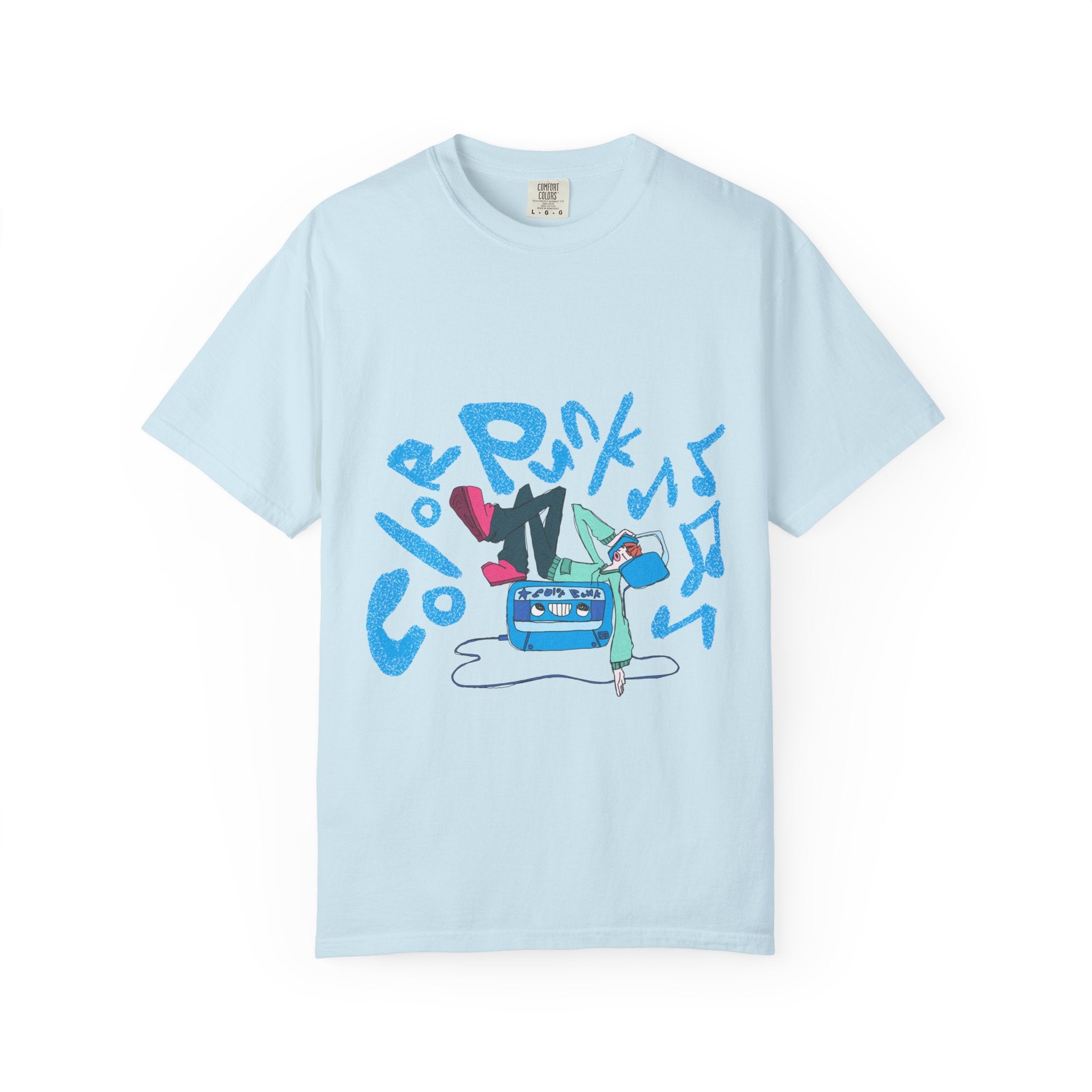Vibrant Tee - Y2K Hip-Hop Style