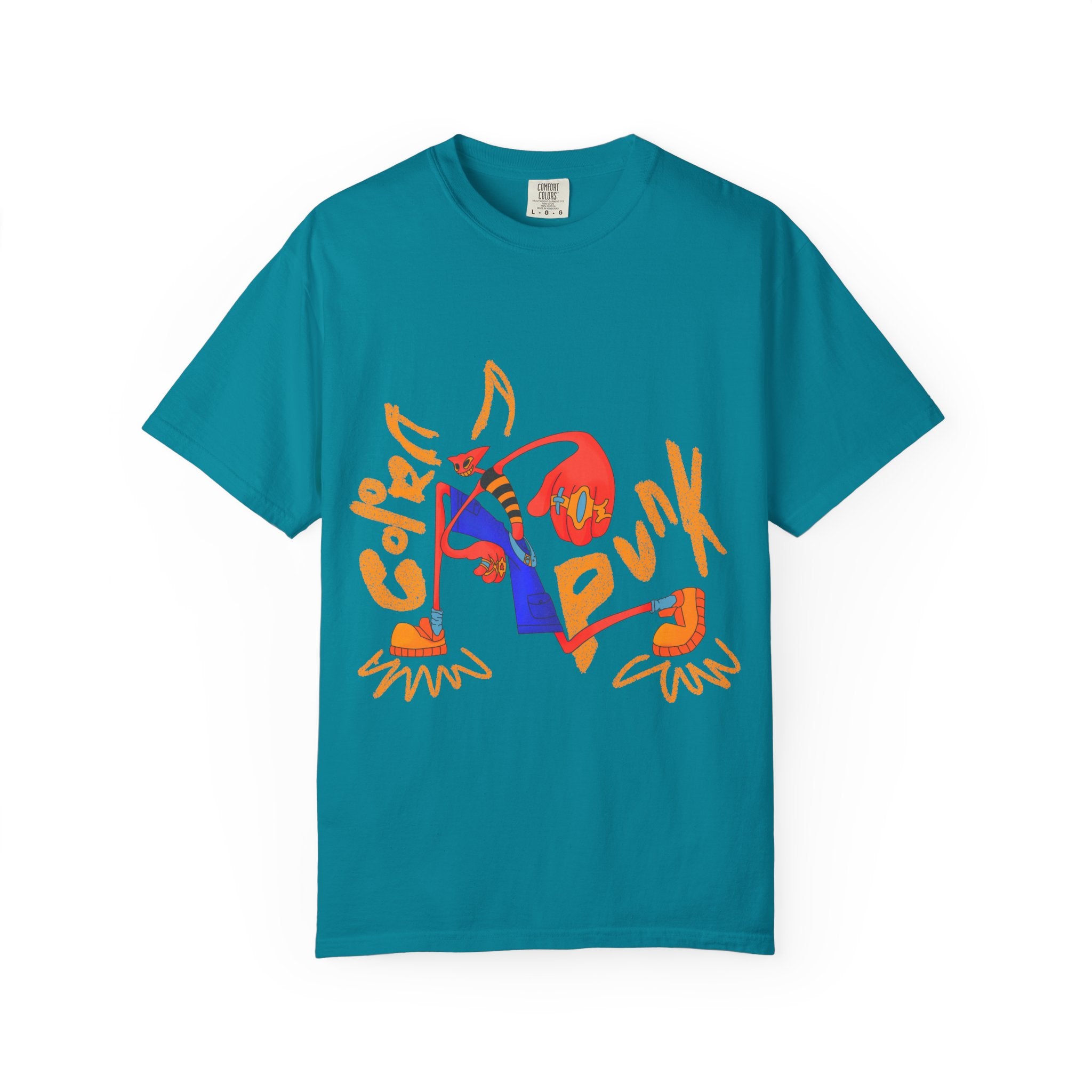 Vibrant Tee - Y2K Hip-Hop Style