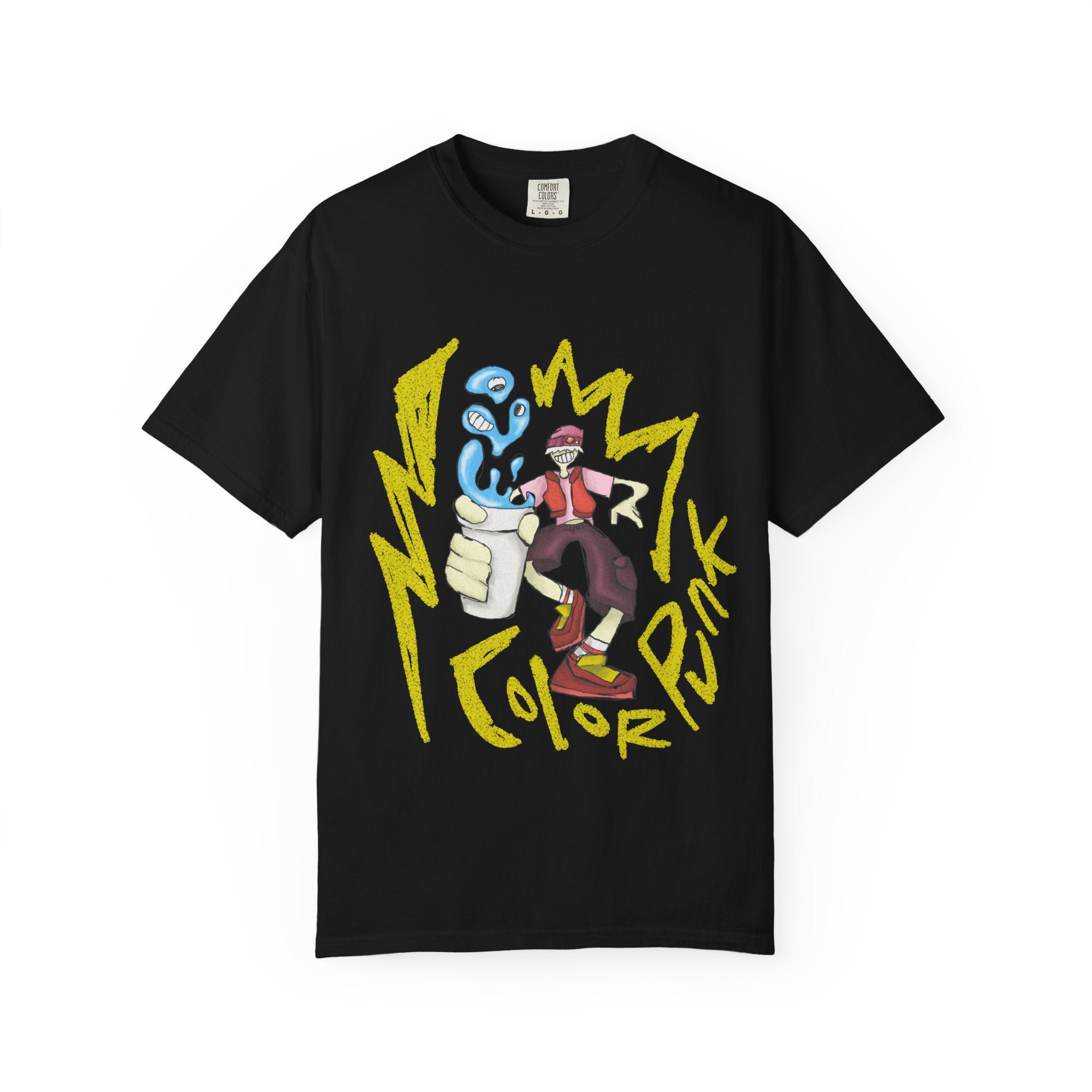 Vibrant Tee - Y2K Hip-Hop Style