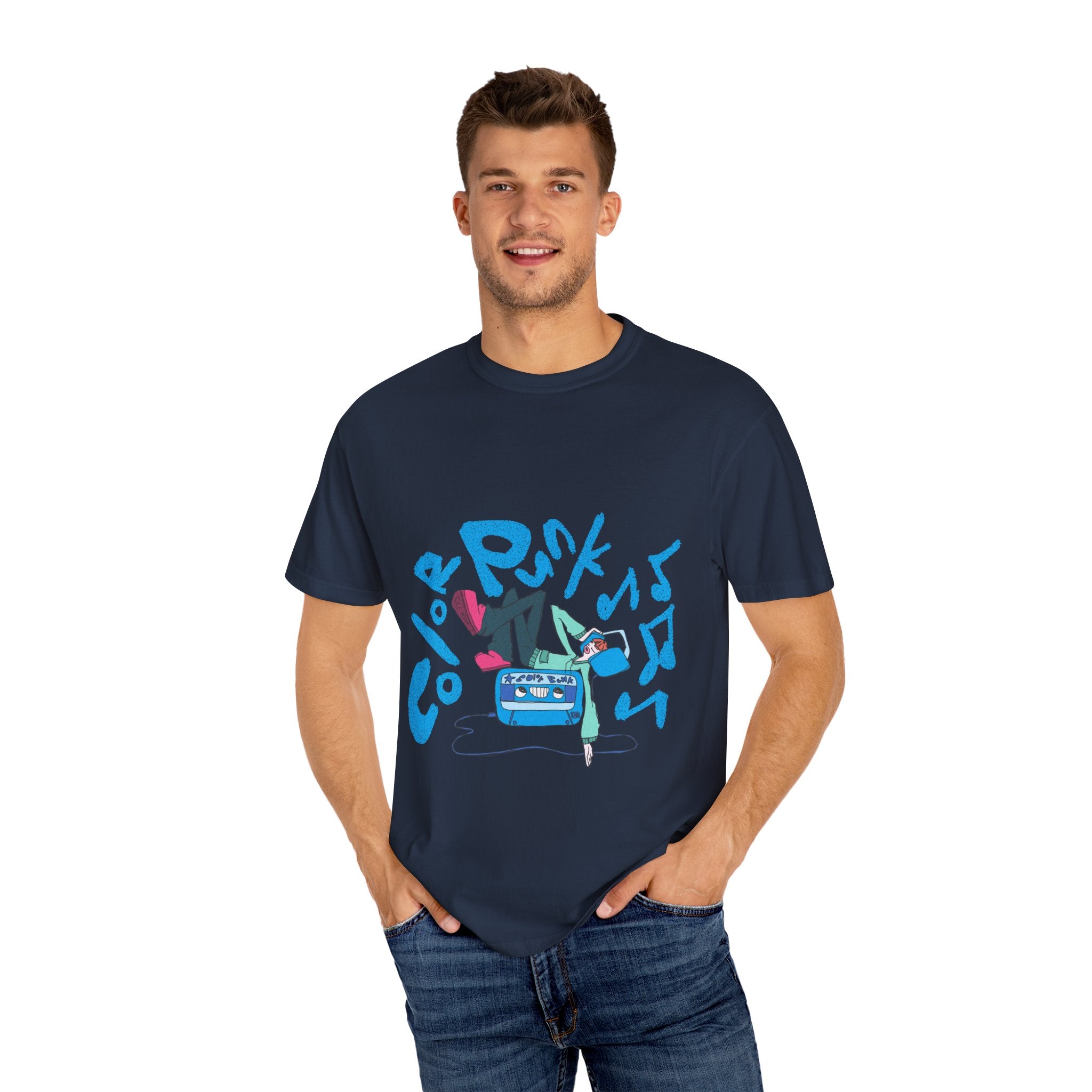 Vibrant Tee - Y2K Hip-Hop Style