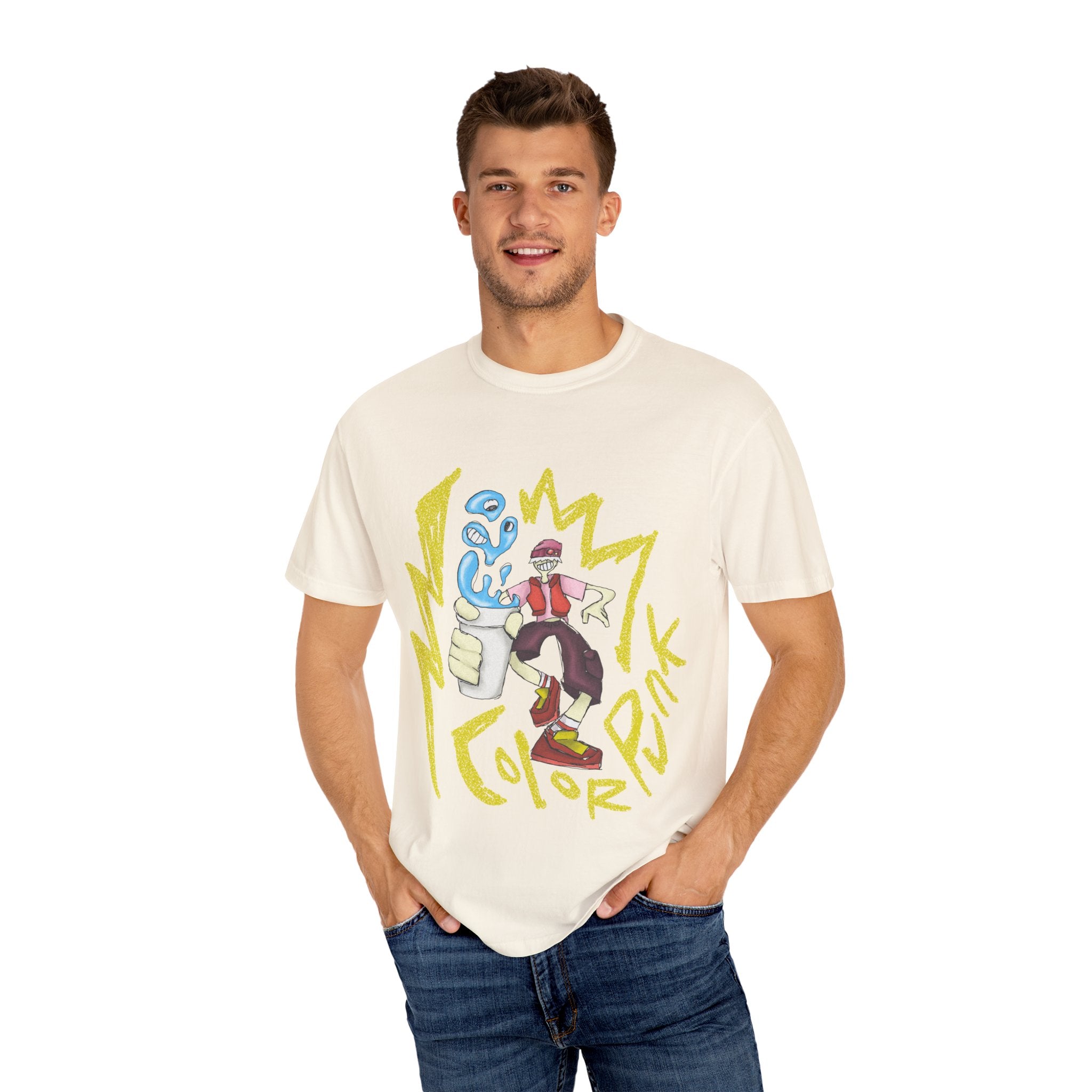 Vibrant Tee - Y2K Hip-Hop Style