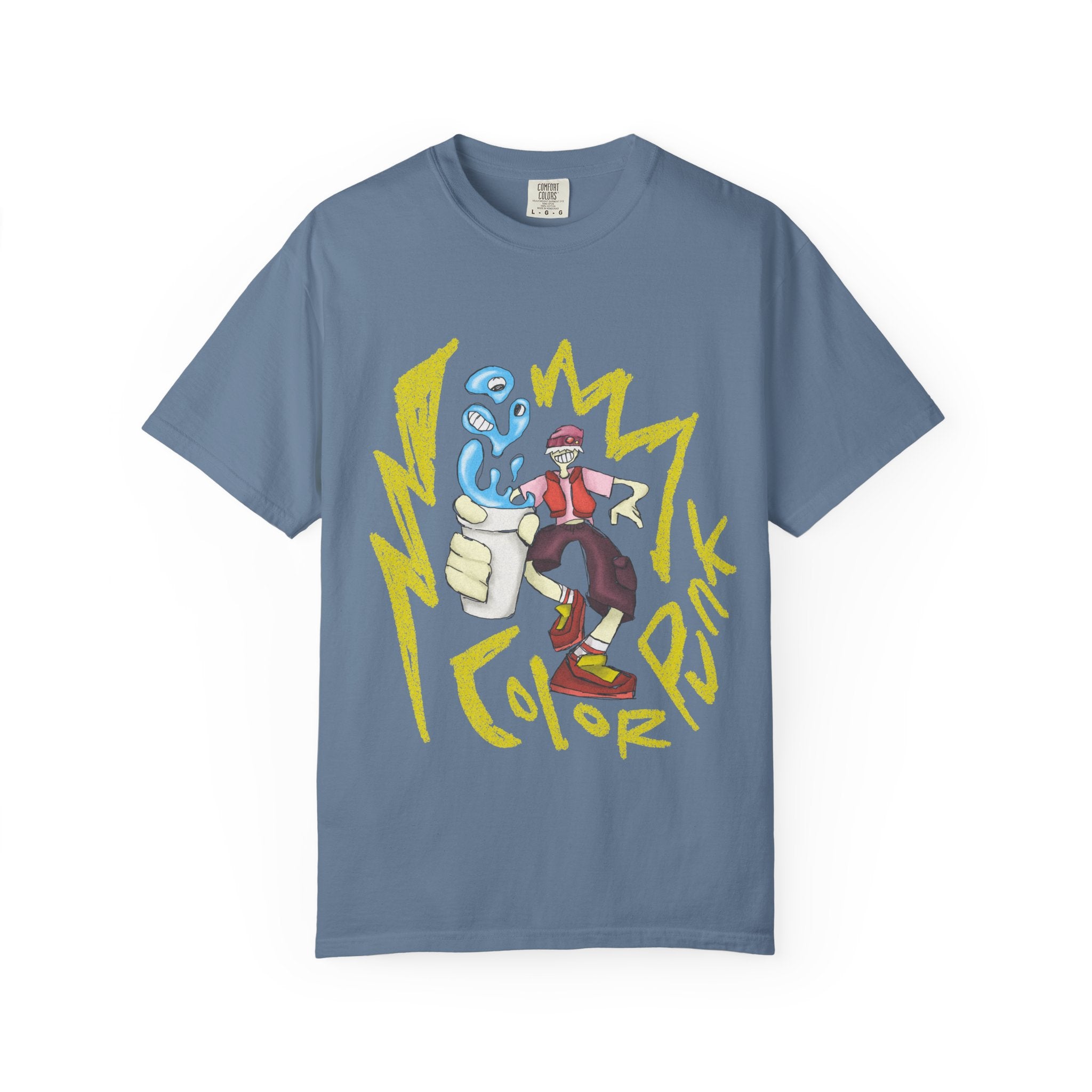 Vibrant Tee - Y2K Hip-Hop Style