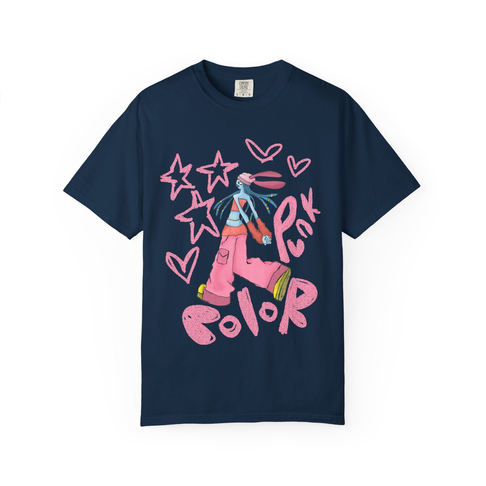 Vibrant Tee - Y2K Hip-Hop Style