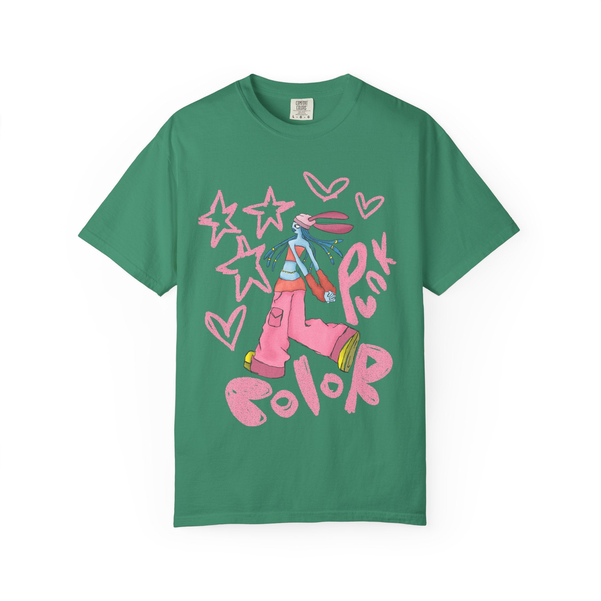 Vibrant Tee - Y2K Hip-Hop Style