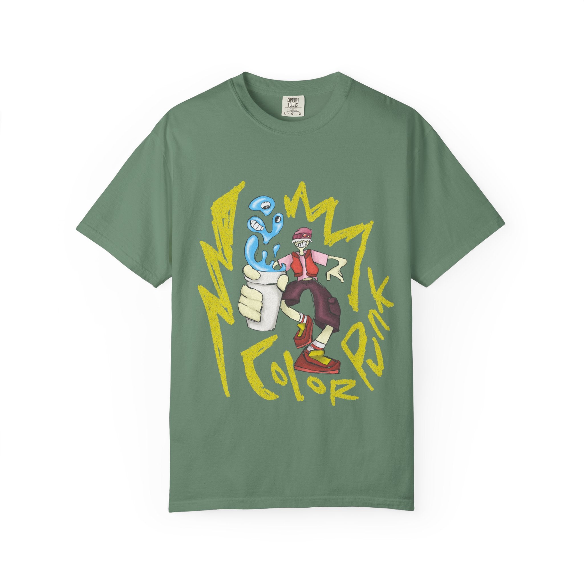 Vibrant Tee - Y2K Hip-Hop Style