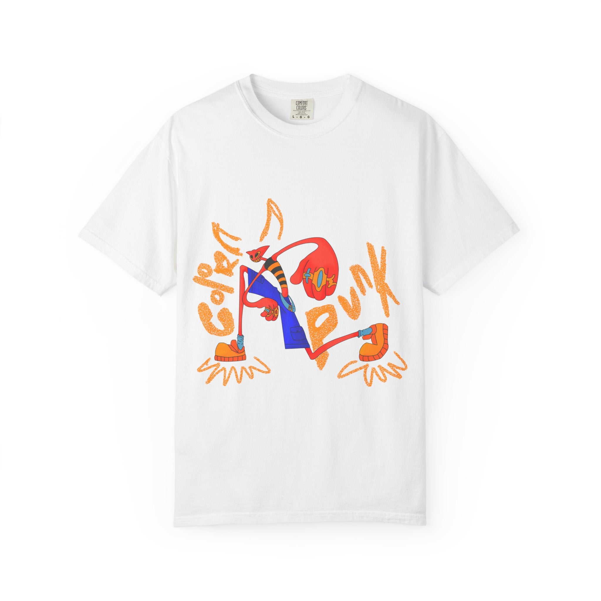 Vibrant Tee - Y2K Hip-Hop Style