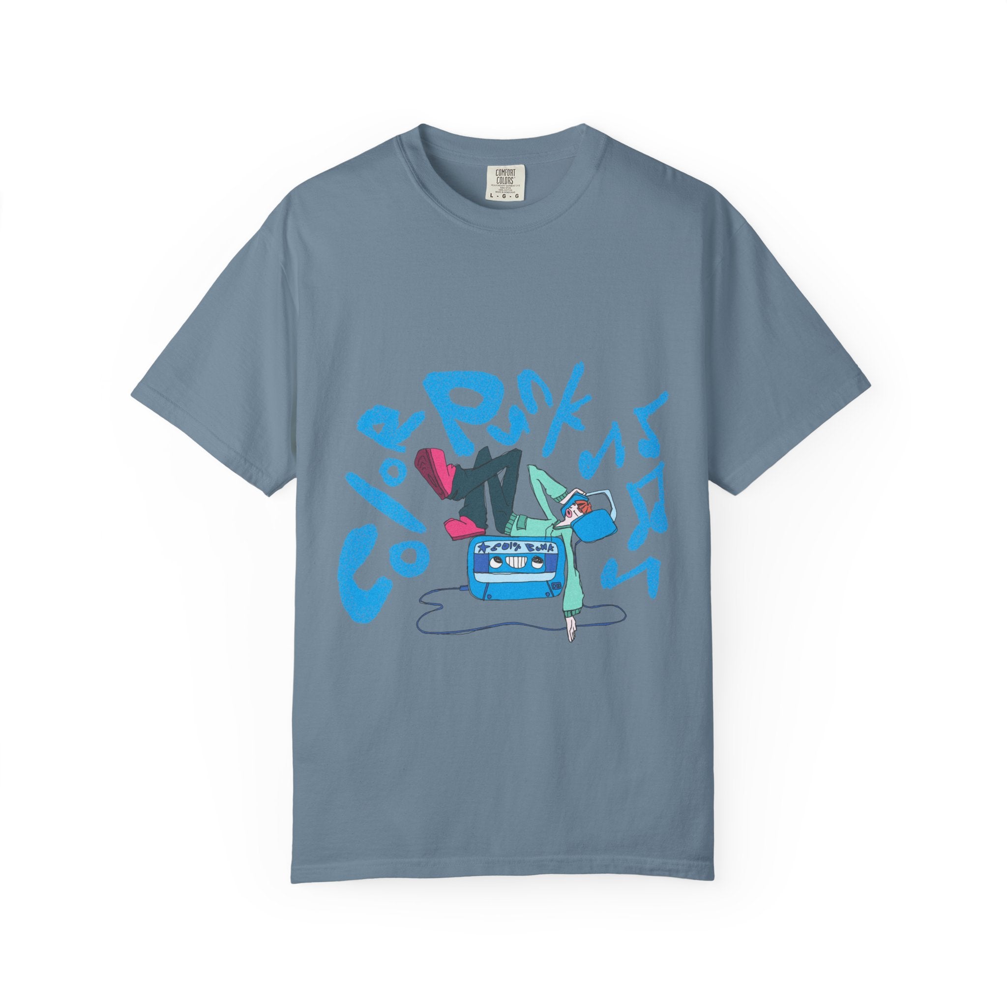 Vibrant Tee - Y2K Hip-Hop Style