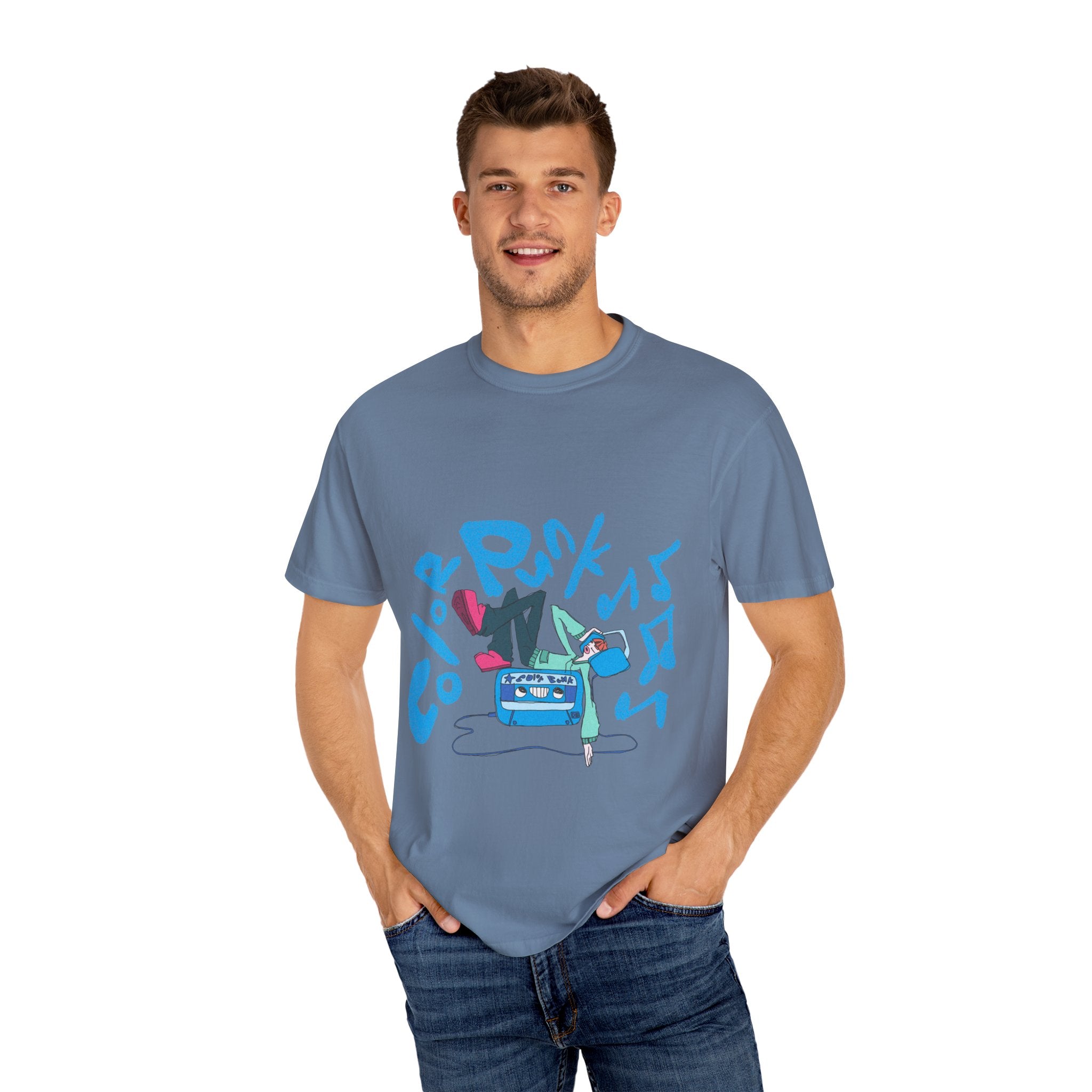 Vibrant Tee - Y2K Hip-Hop Style
